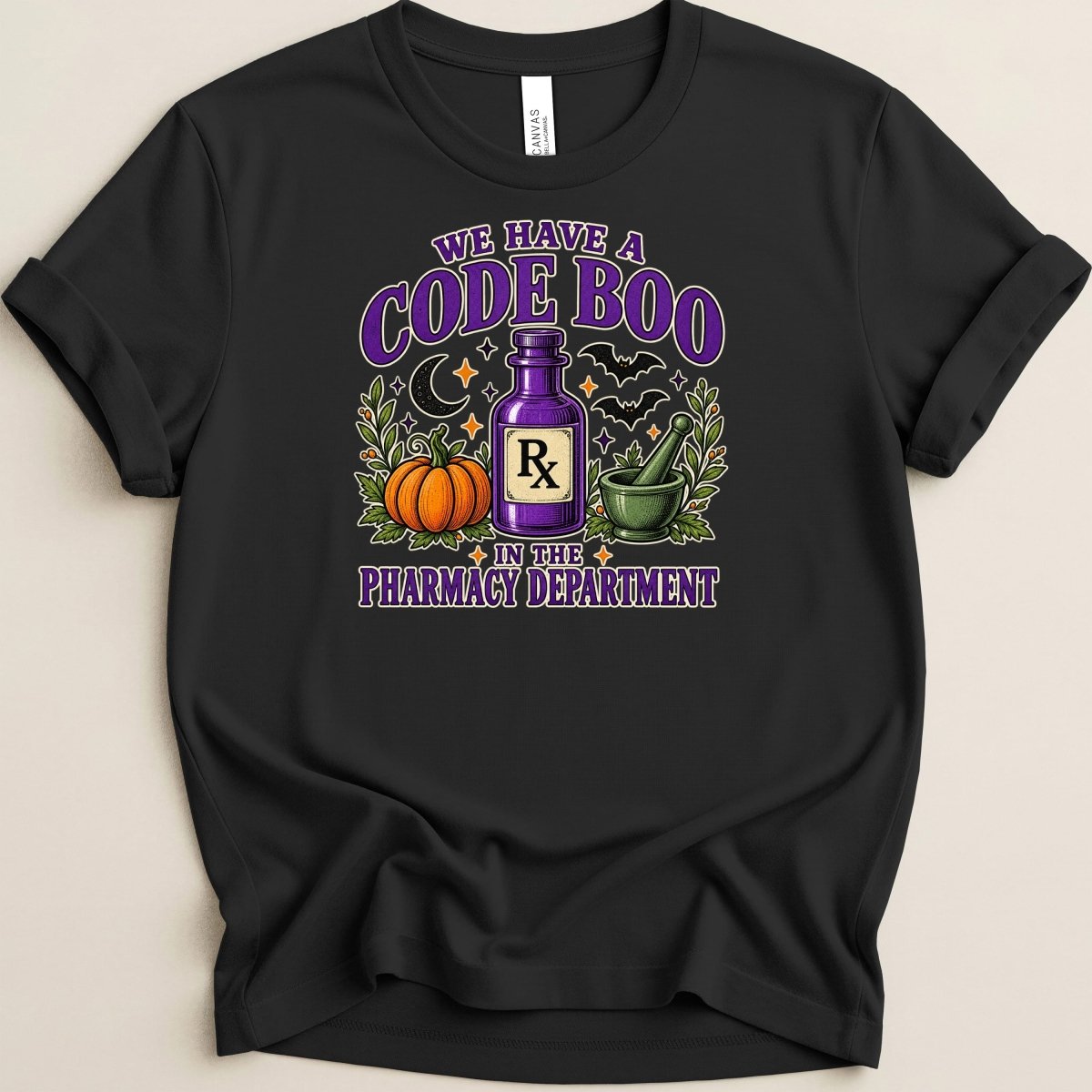 Code Boo in the Pharmacy Tee - Adverse Reactions