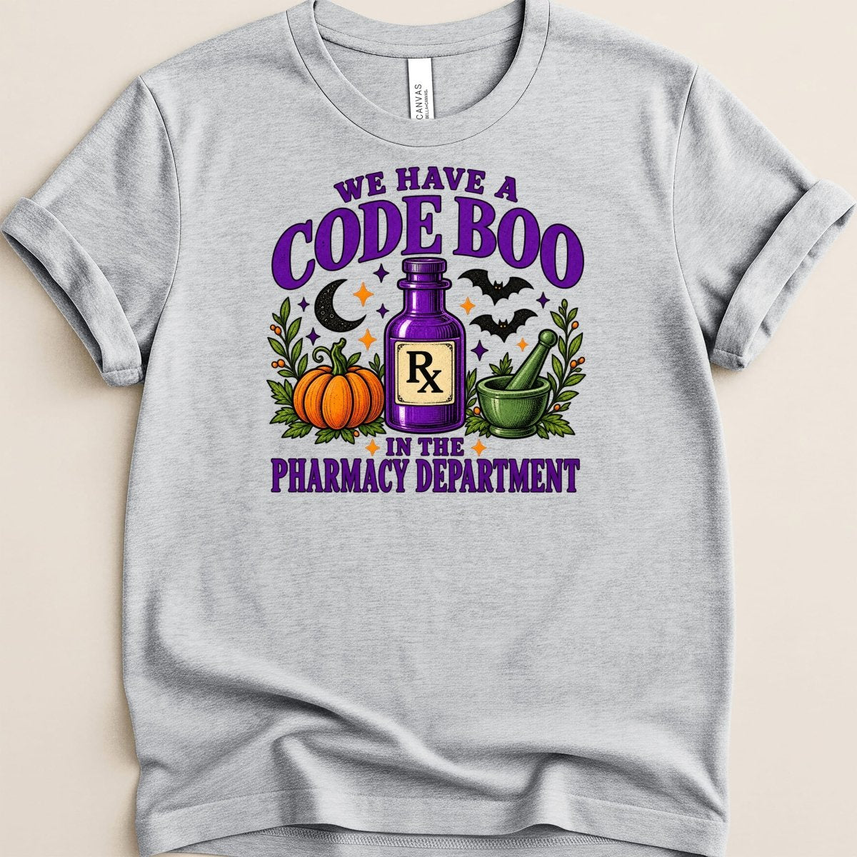 Code Boo in the Pharmacy Tee - Adverse Reactions