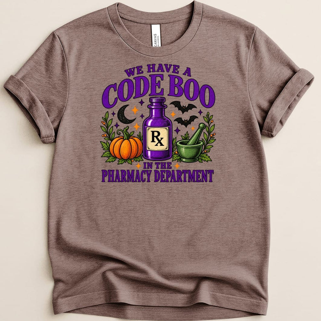 Code Boo in the Pharmacy Tee - Adverse Reactions