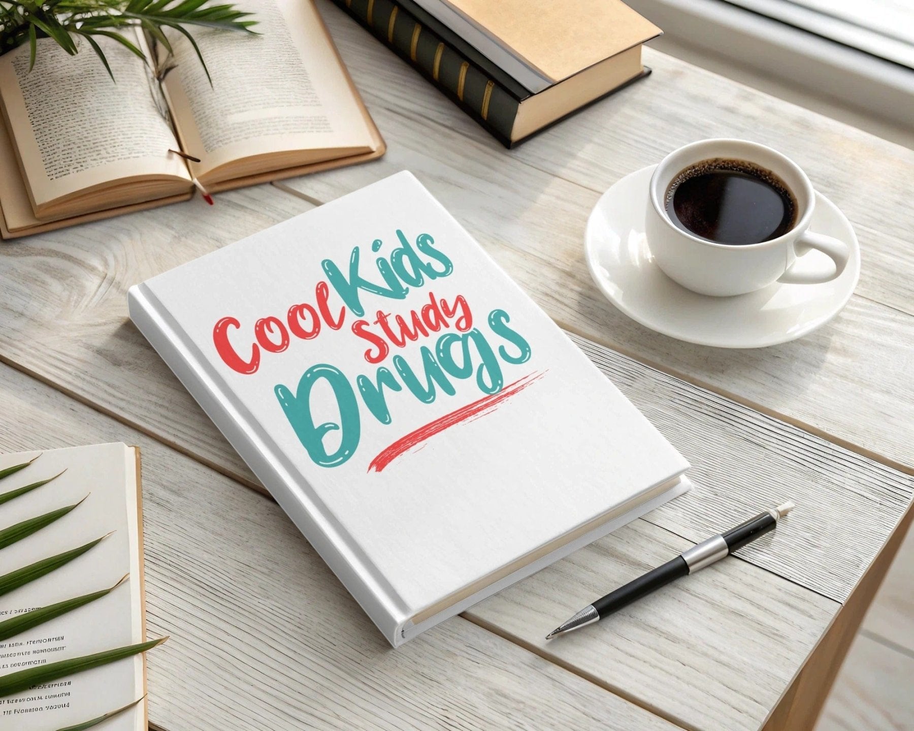 Cool Kids Study Drugs Journal - Pharmacy Apparel for Pharmacists, Techs & Students