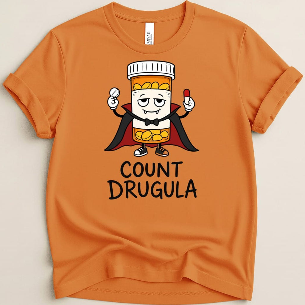 Count Drugula Tee - Adverse Reactions