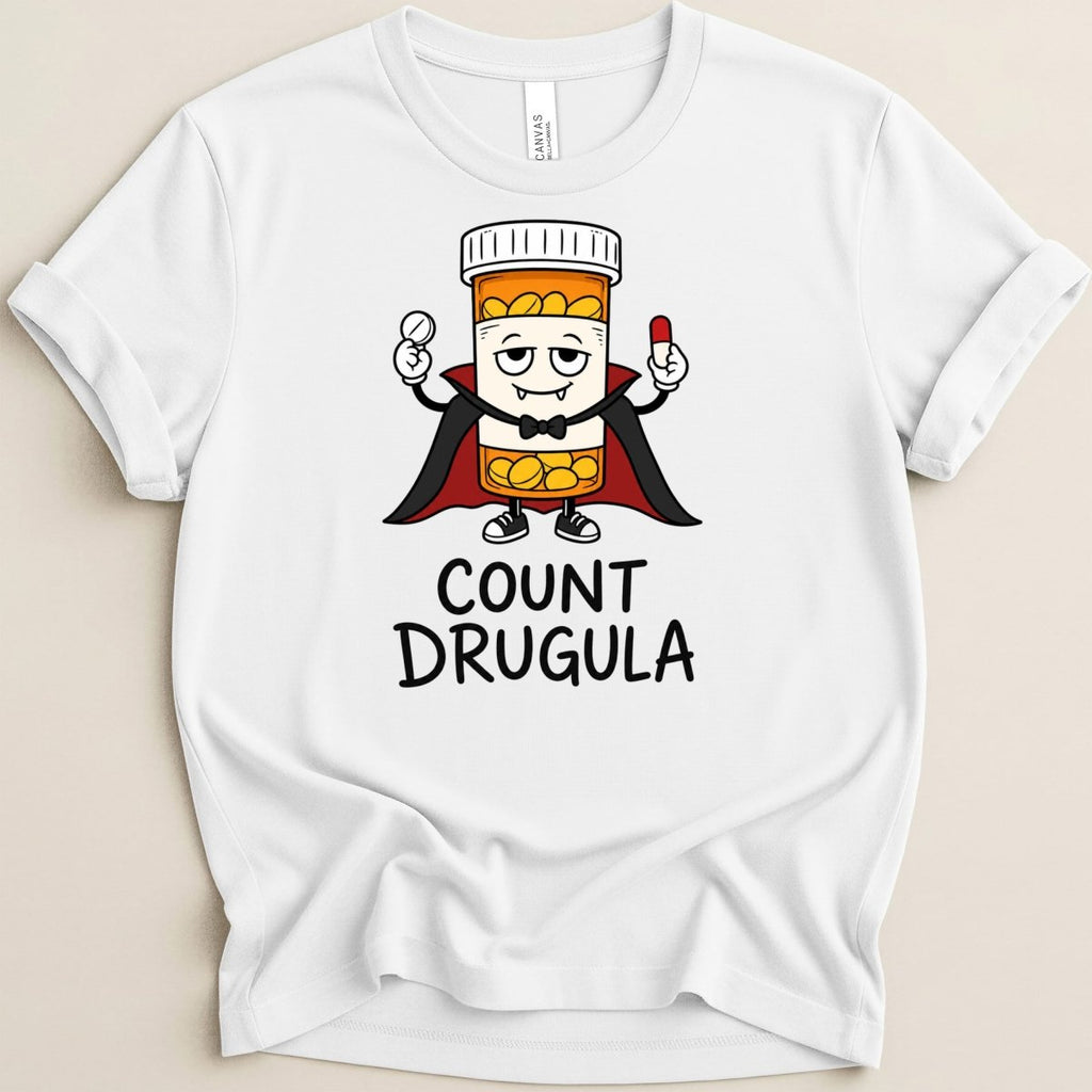 Count Drugula Tee - Adverse Reactions