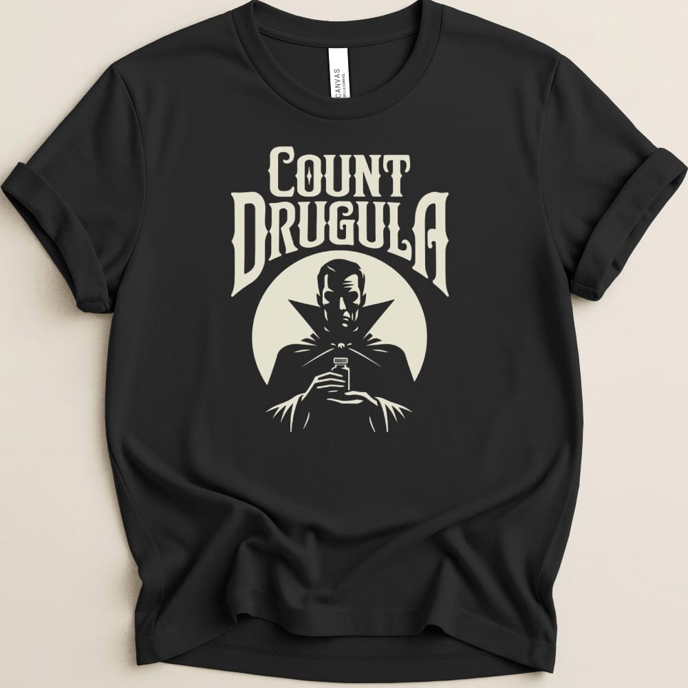Count Drugula Tee - Adverse Reactions