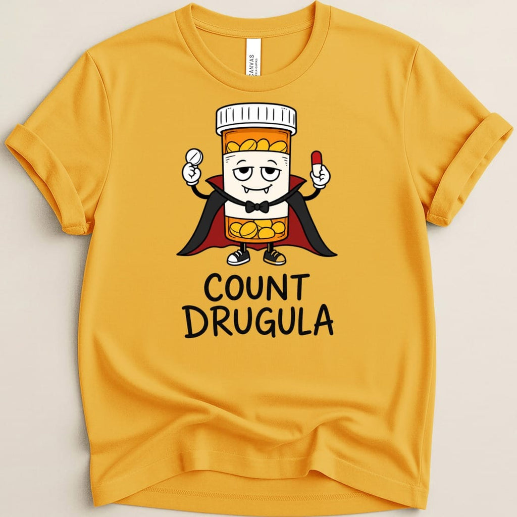 Count Drugula Tee - Adverse Reactions