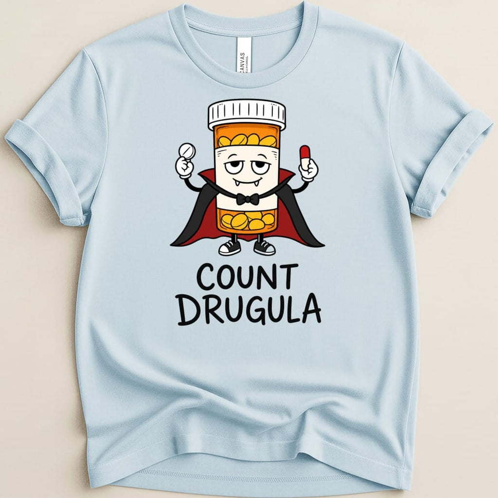 Count Drugula Tee - Adverse Reactions