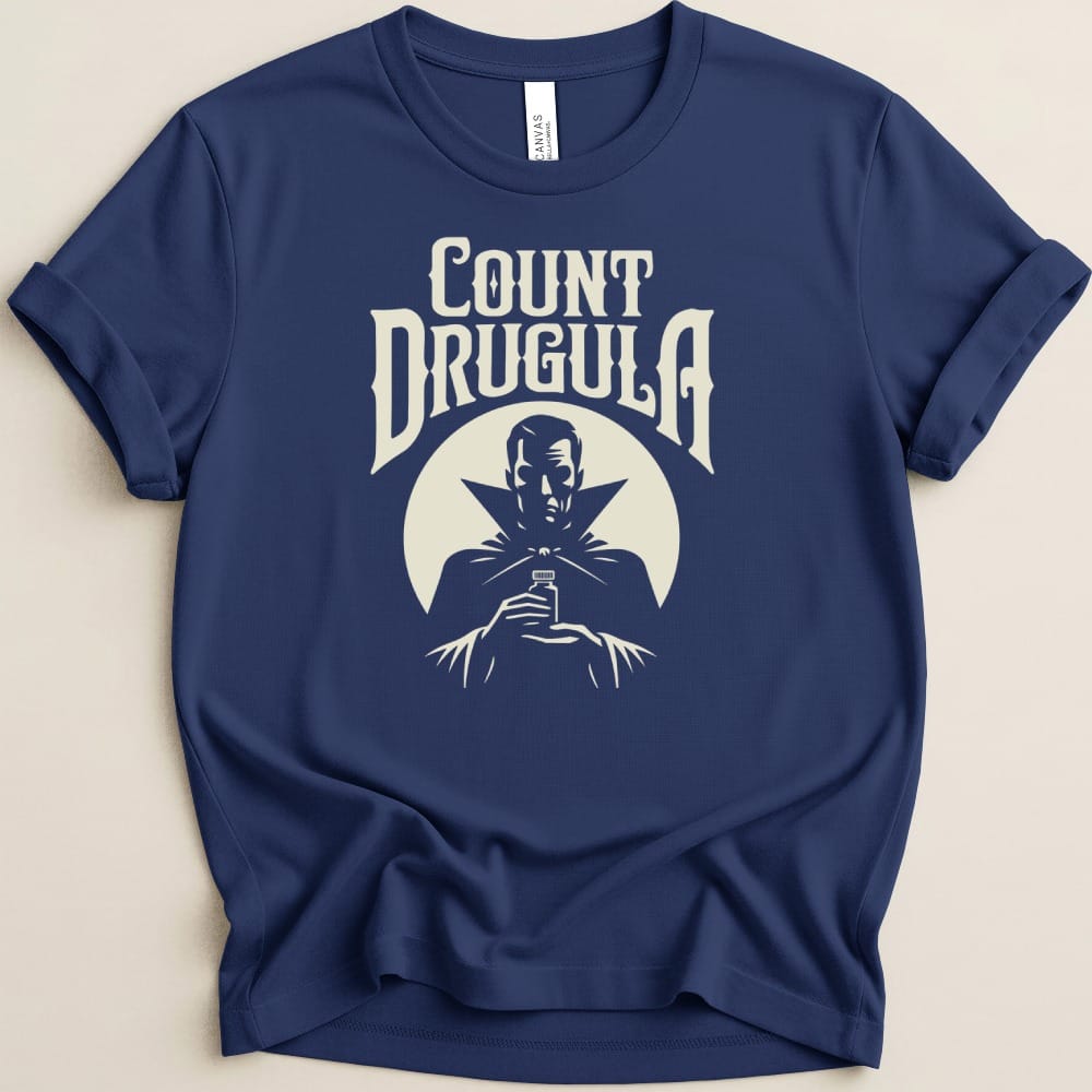 Count Drugula Tee - Adverse Reactions
