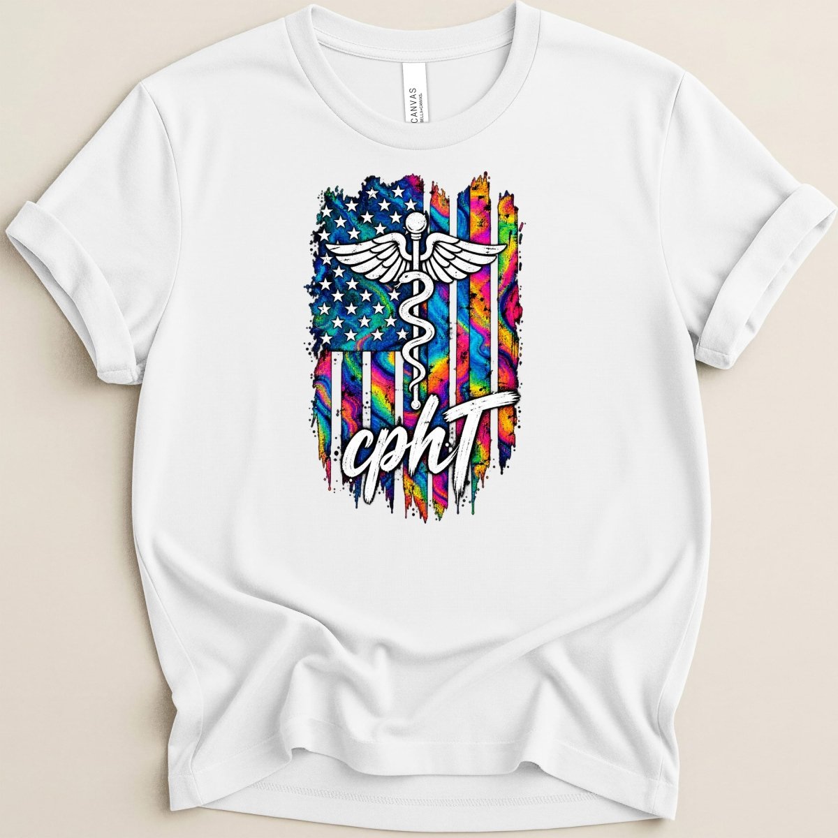 CPhT Flag Tee - Adverse Reactions