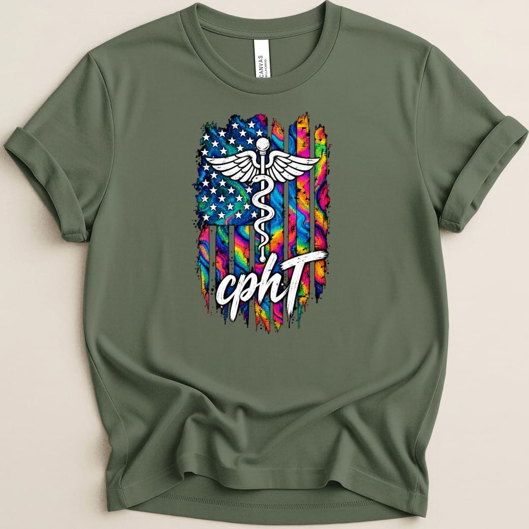 CPhT Flag Tee - Adverse Reactions