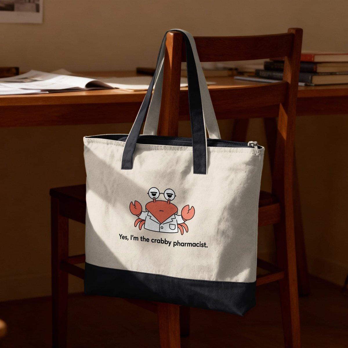 Crabby Pharmacist Tote(s) - Adverse Reactions