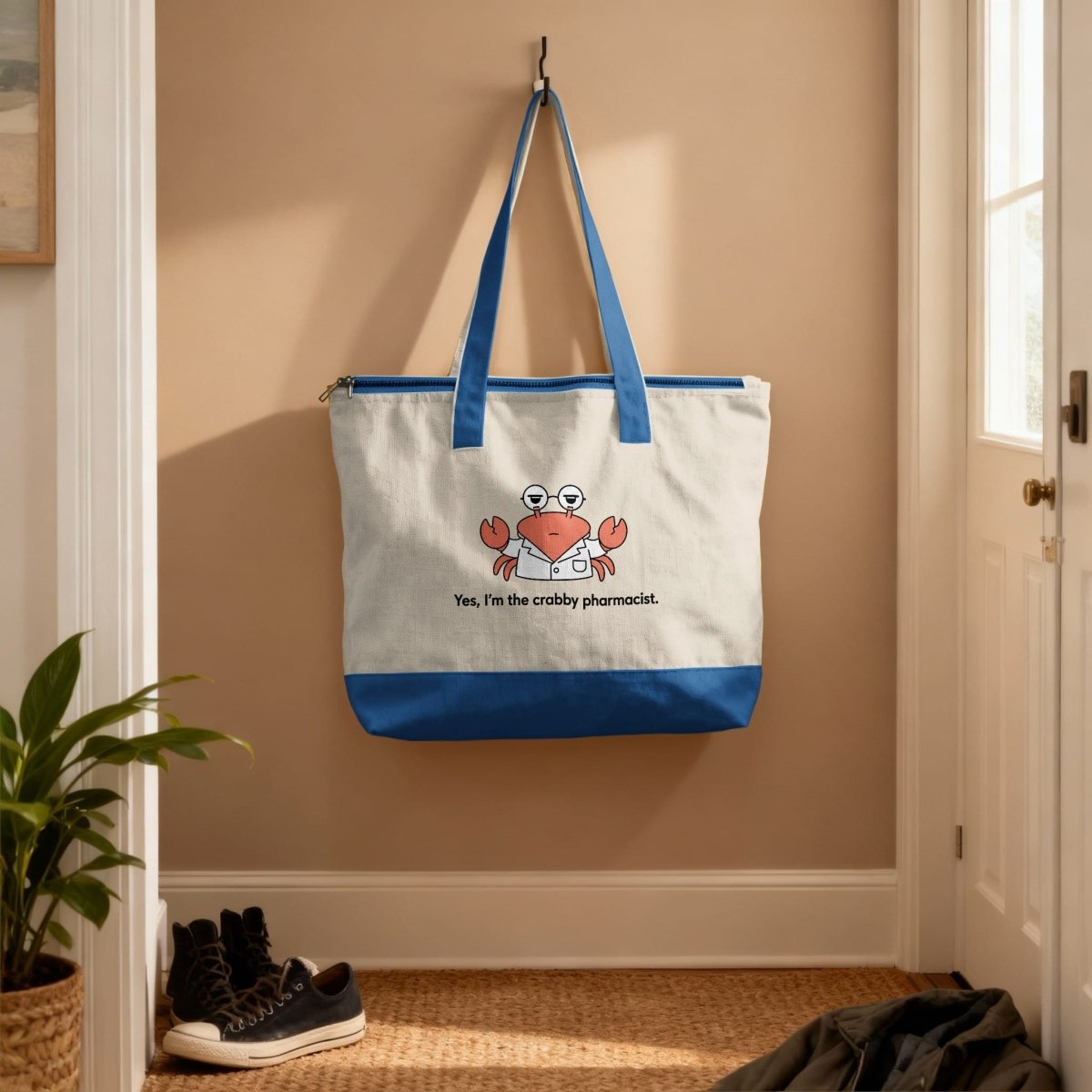 Crabby Pharmacist Tote(s) - Adverse Reactions