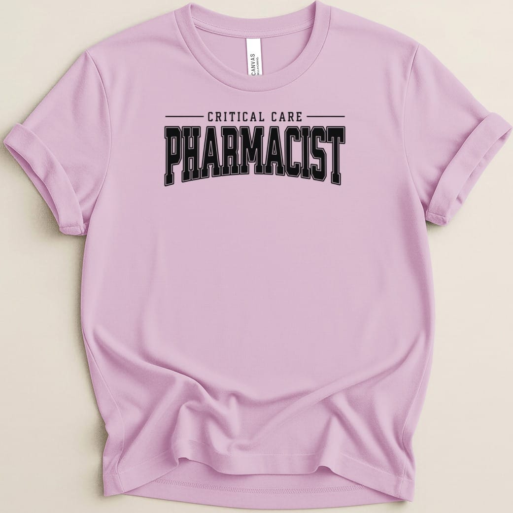 Critical Care Pharmacist Tee - Adverse Reactions