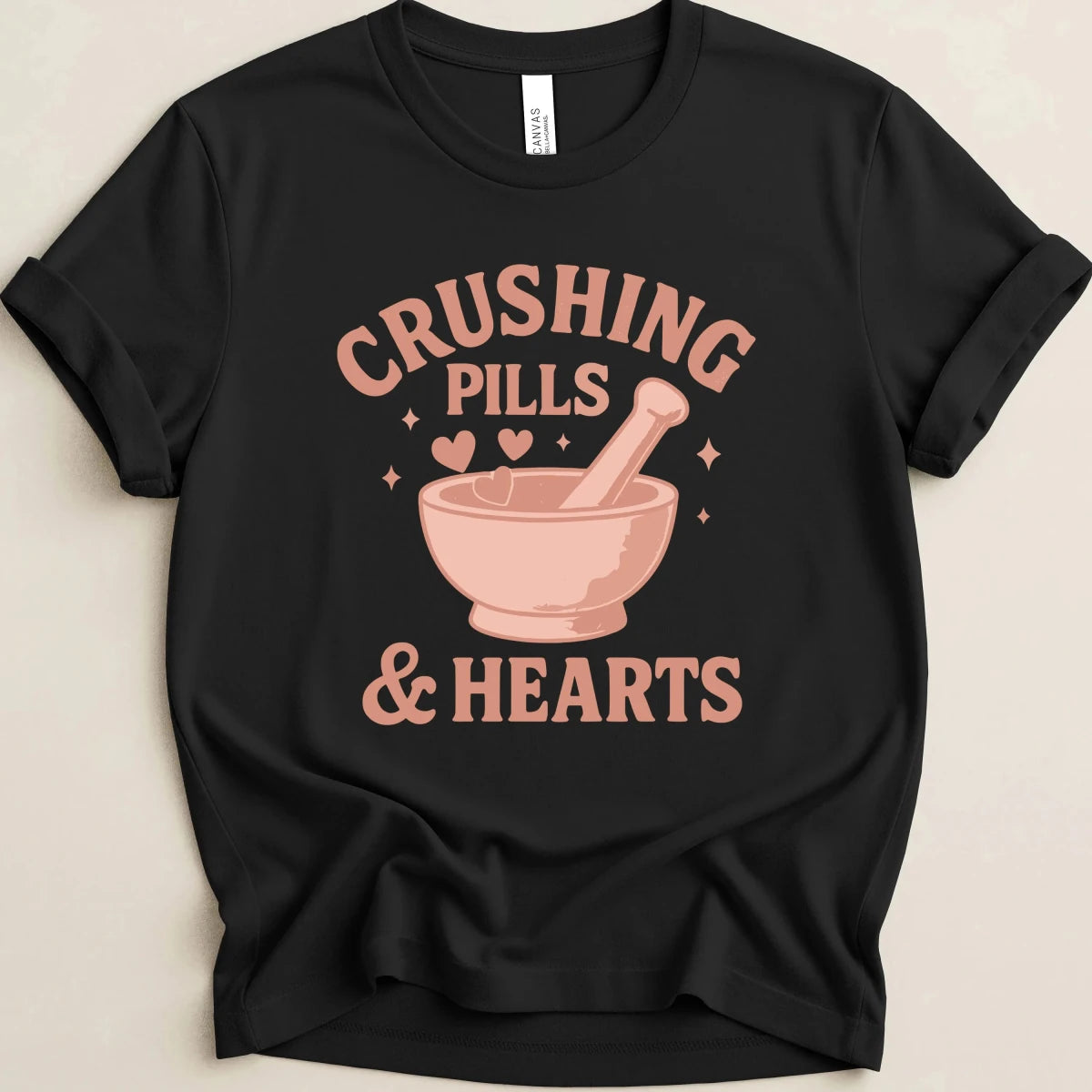 Crushing Pills & Hearts Tee - Adverse Reactions