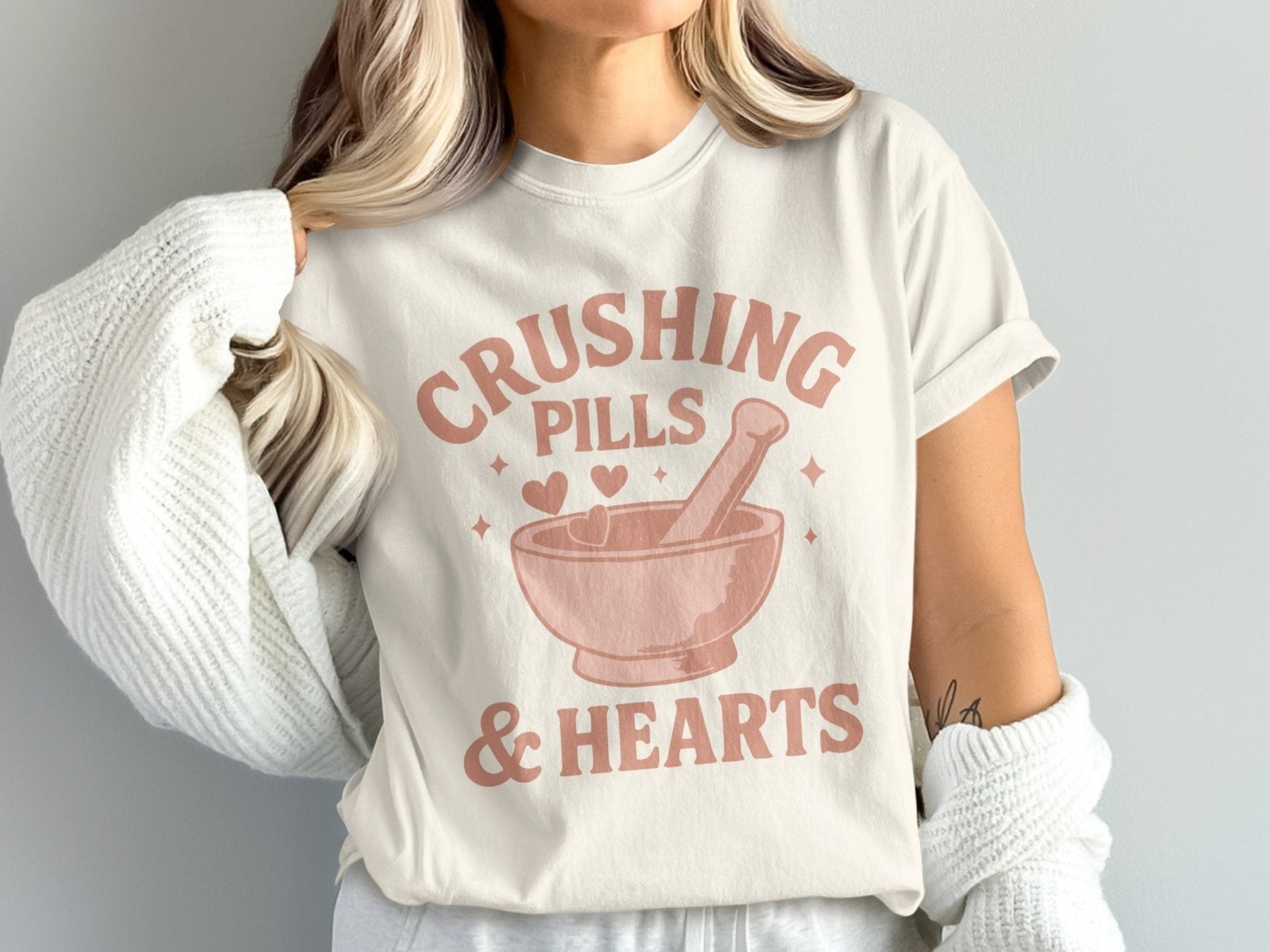Crushing Pills & Hearts Tee - Adverse Reactions