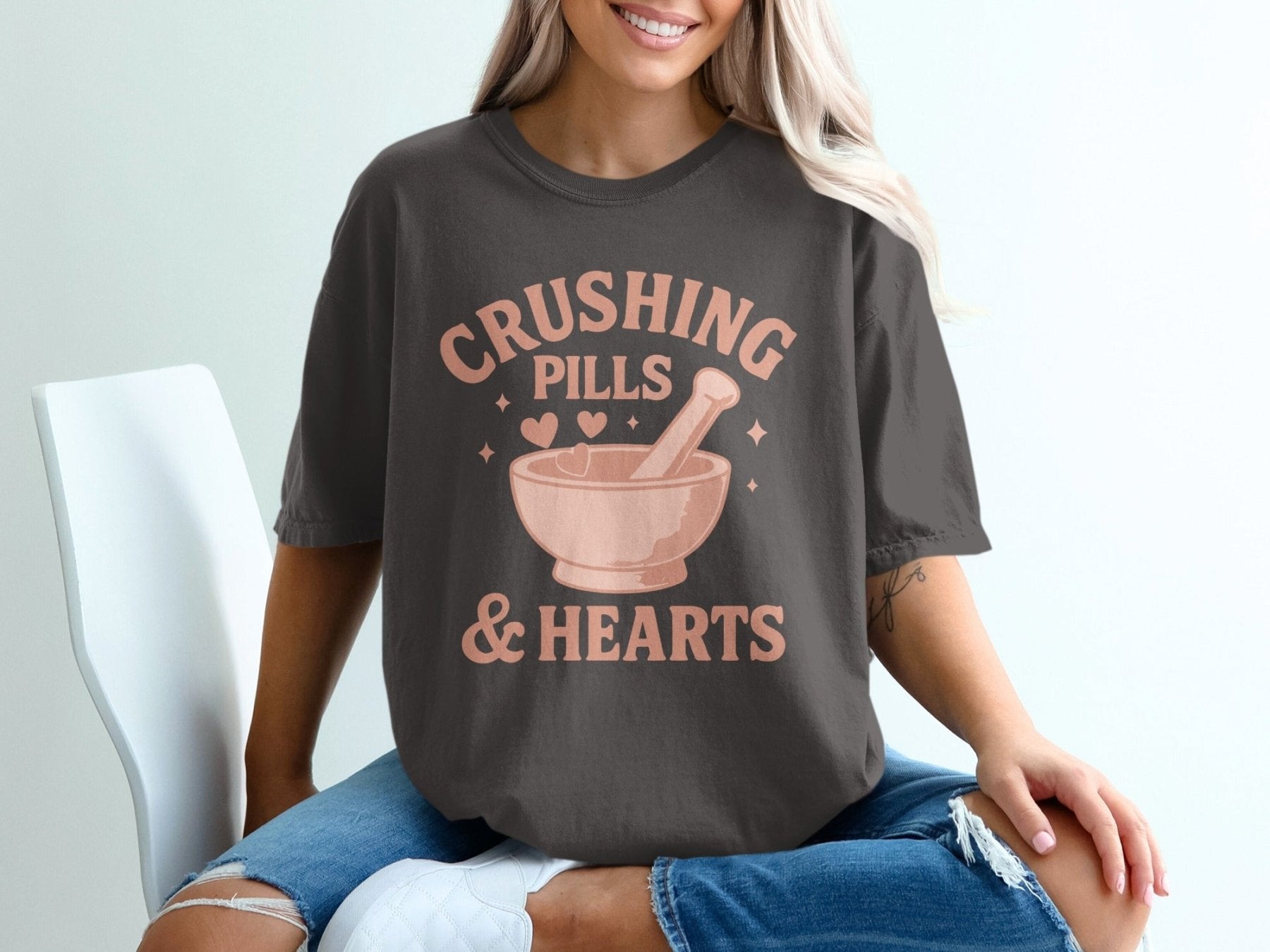 Crushing Pills & Hearts Tee - Adverse Reactions