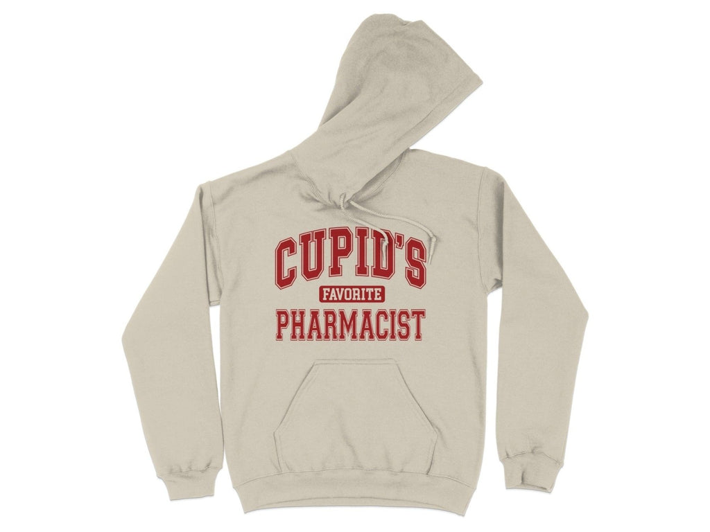 Cupid’s Favorite Pharmacist Sweatshirt & Hoodie - Pharmacy Apparel for Pharmacists, Techs & Students