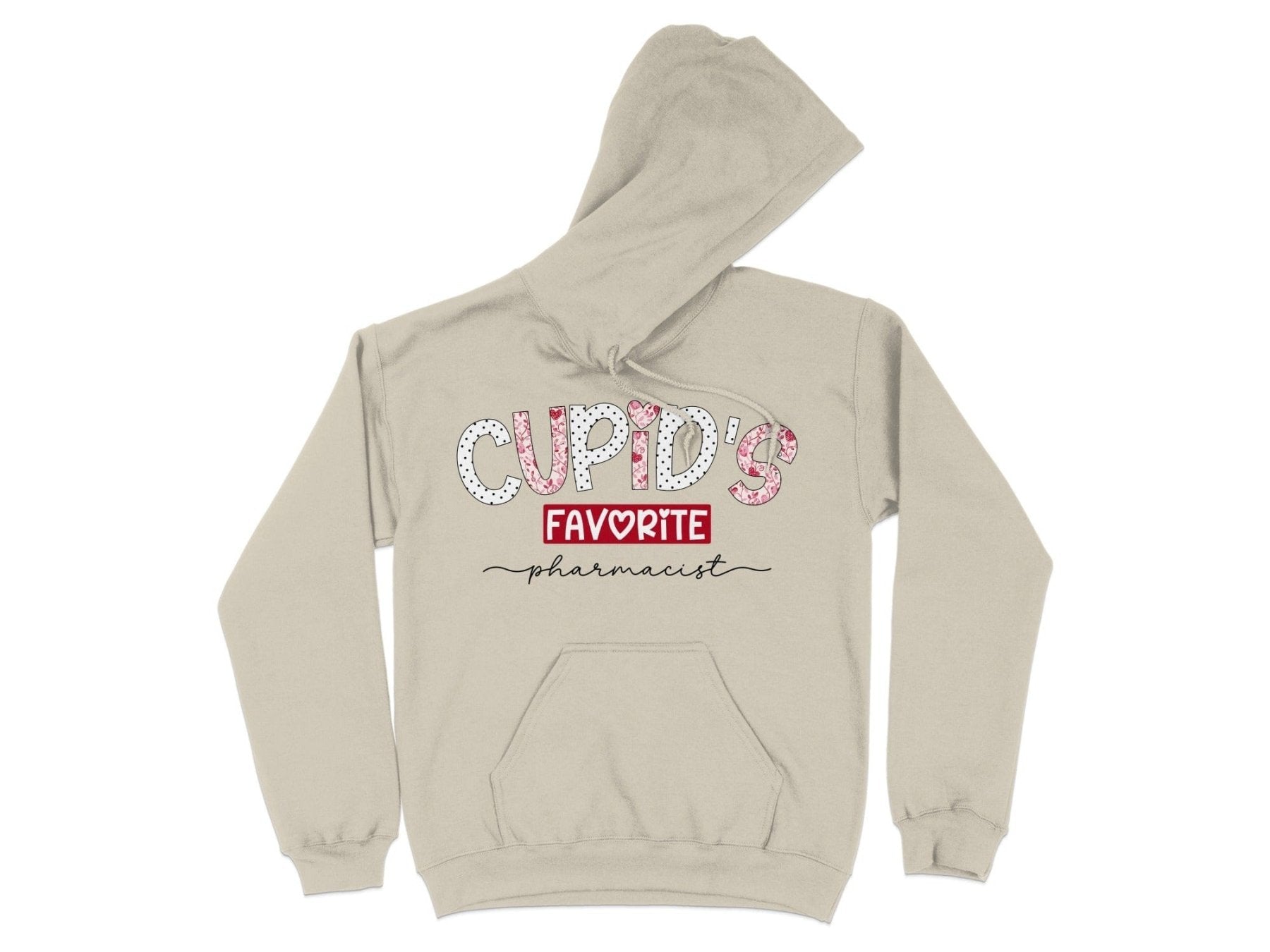 Cupid’s Favorite Pharmacist Sweatshirt & Hoodie v2 - Pharmacy Apparel for Pharmacists, Techs & Students