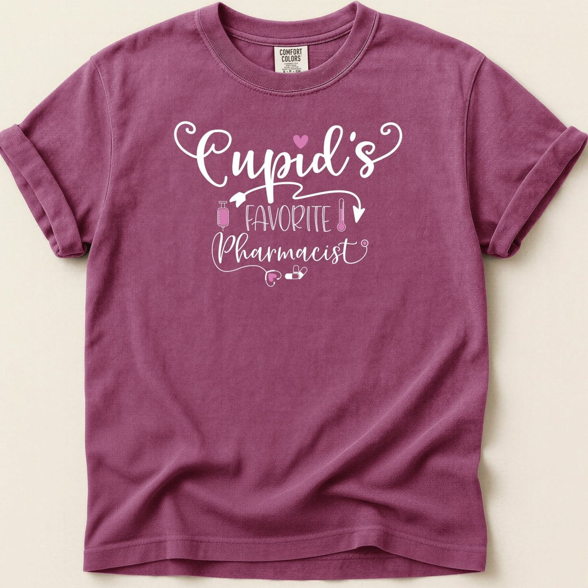 Cupid’s Favorite Pharmacist Tee - Adverse Reactions