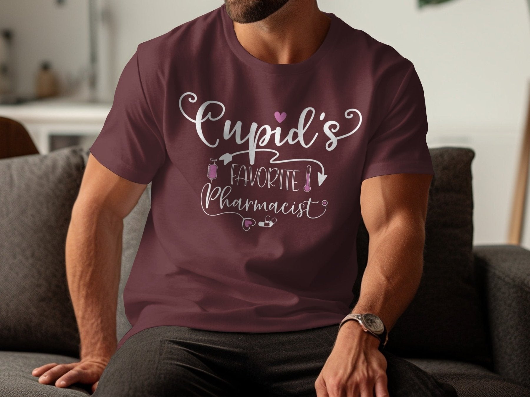 Cupid’s Favorite Pharmacist Tee - Adverse Reactions