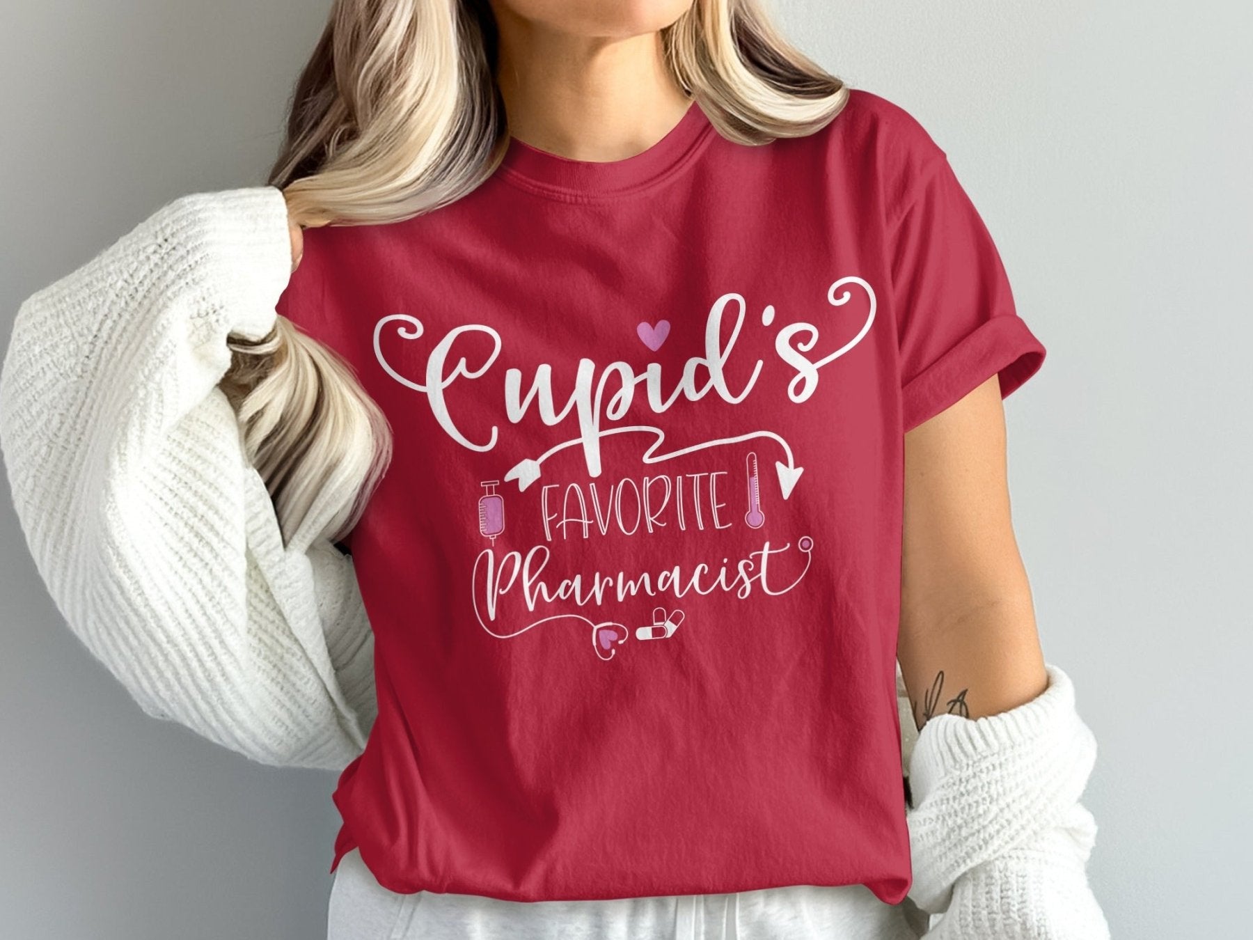 Cupid’s Favorite Pharmacist Tee - Adverse Reactions