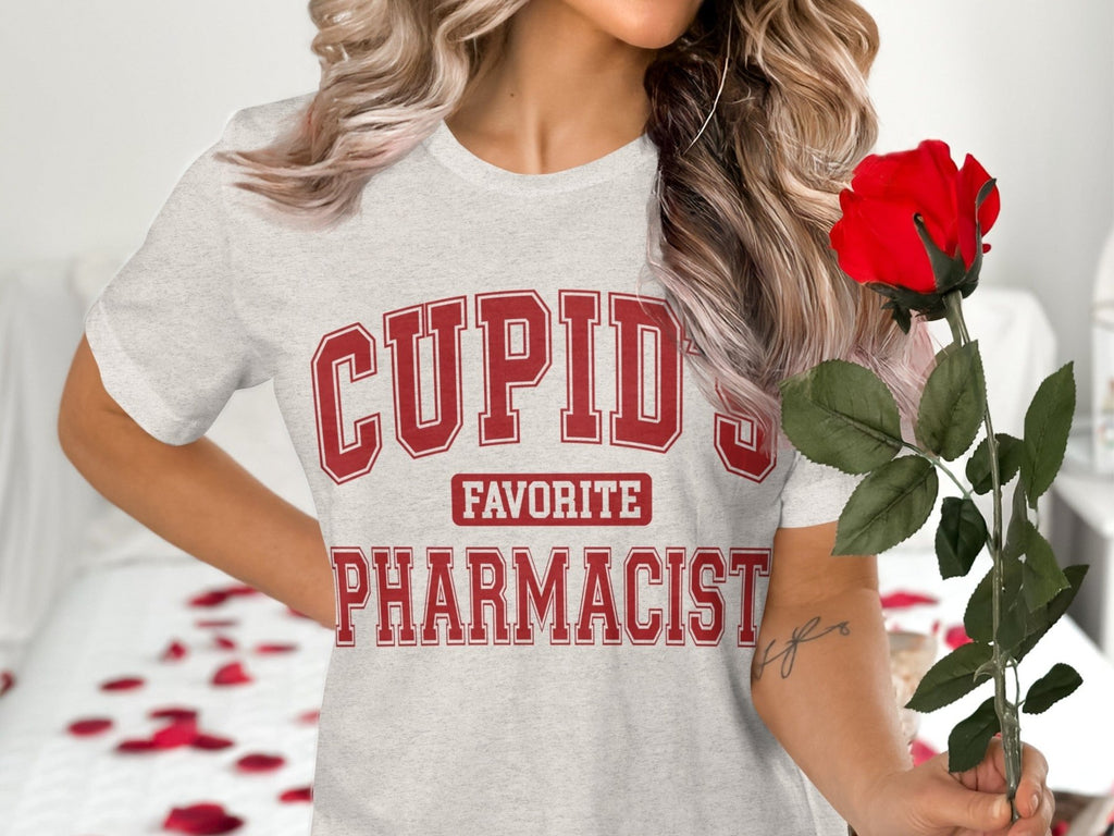 Cupid’s Favorite Pharmacist Tee - Pharmacy Apparel for Pharmacists, Techs & Students