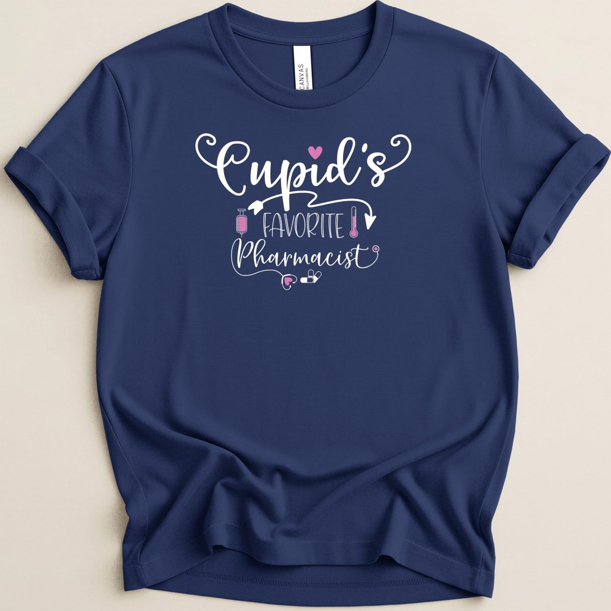 Cupid’s Favorite Pharmacist Tee - Adverse Reactions