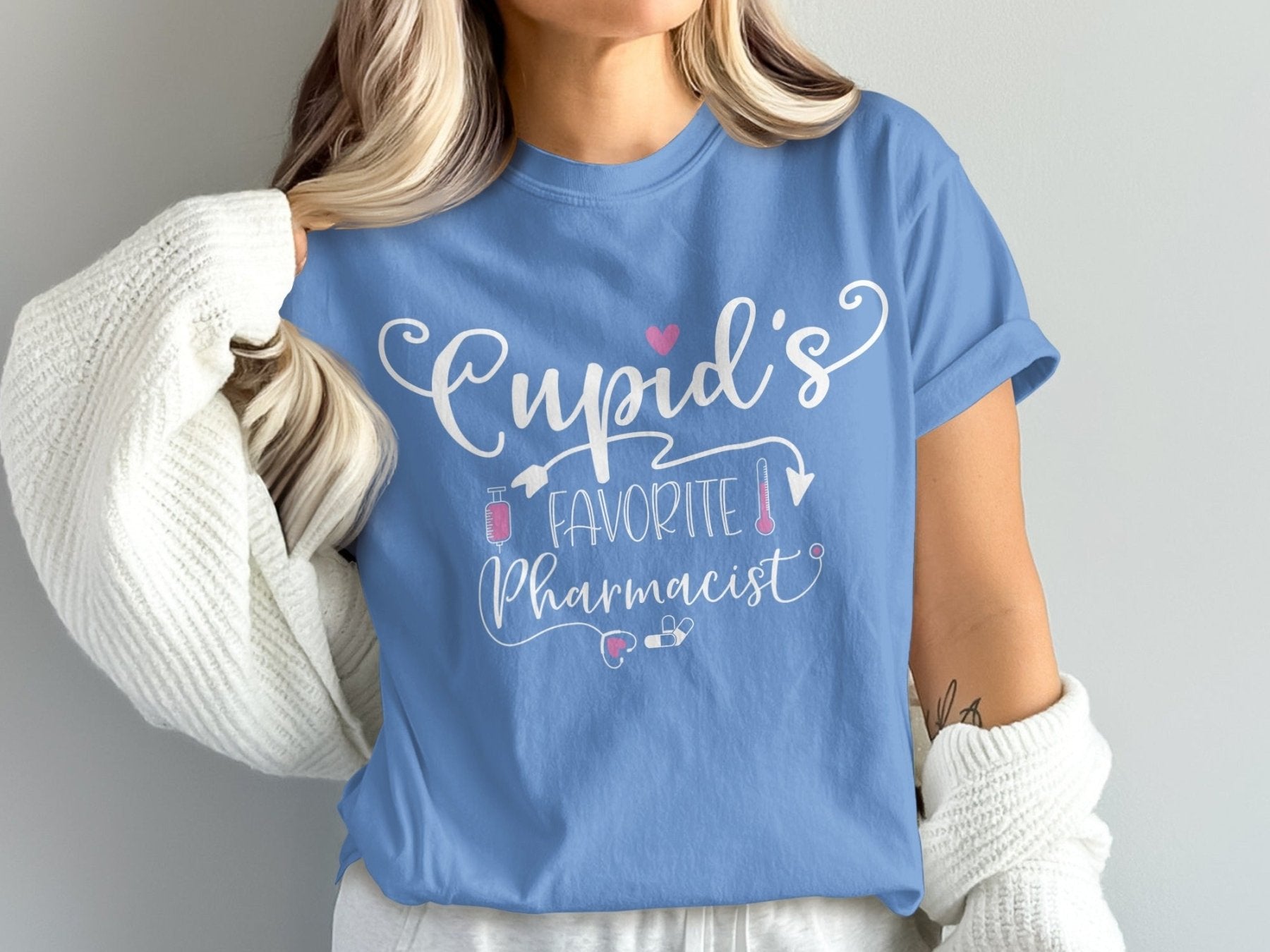 Cupid’s Favorite Pharmacist Tee - Adverse Reactions