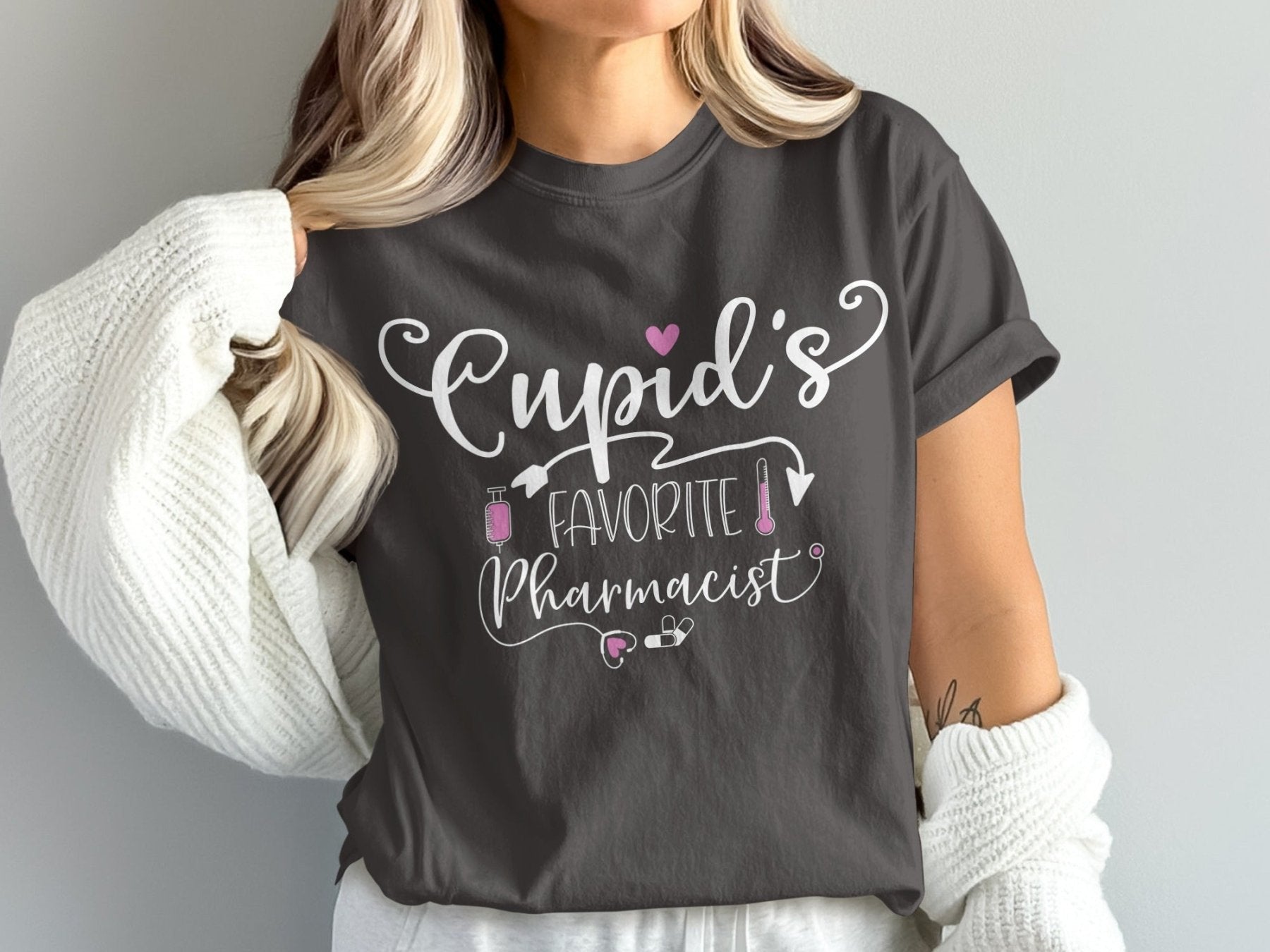 Cupid’s Favorite Pharmacist Tee - Adverse Reactions