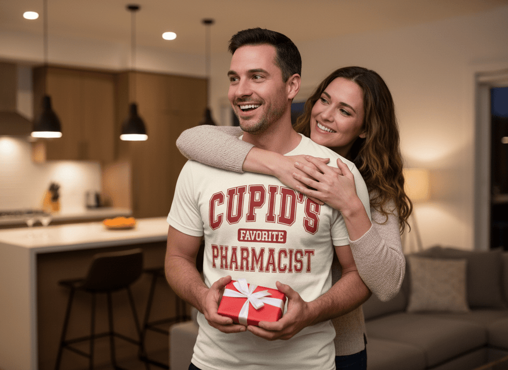 Cupid’s Favorite Pharmacist Tee - Adverse Reactions