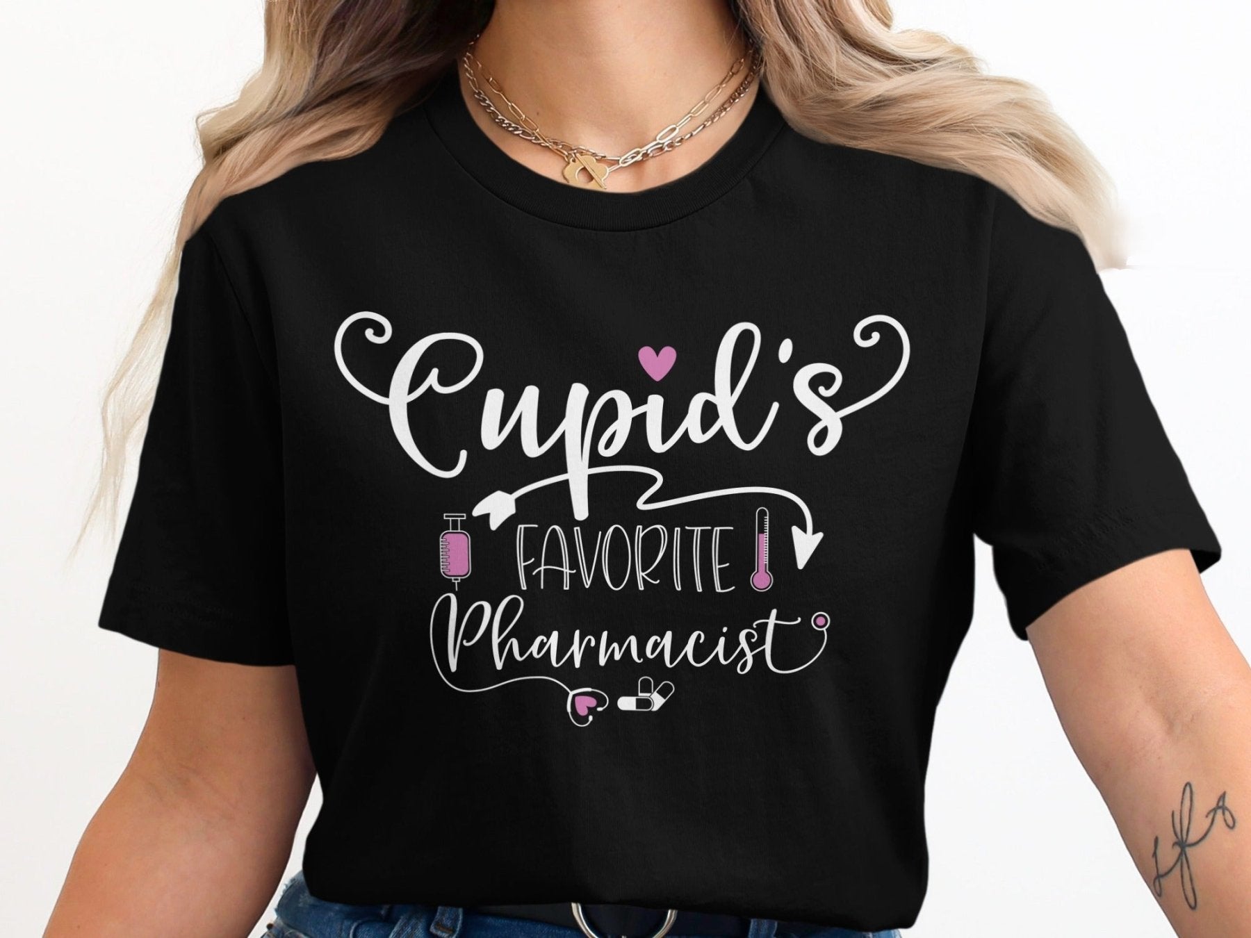 Cupid’s Favorite Pharmacist Tee - Adverse Reactions