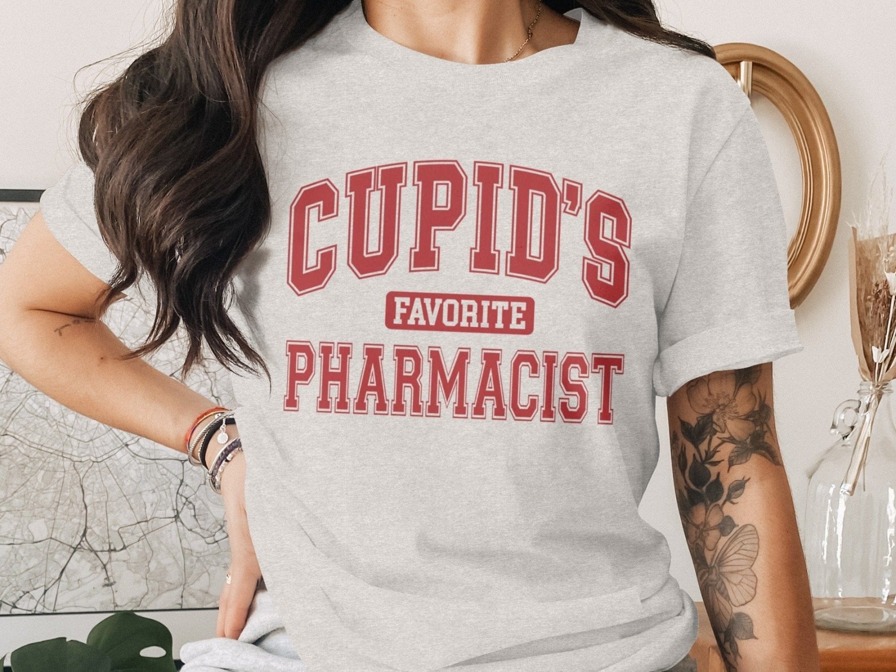 Cupid’s Favorite Pharmacist Tee - Pharmacy Apparel for Pharmacists, Techs & Students