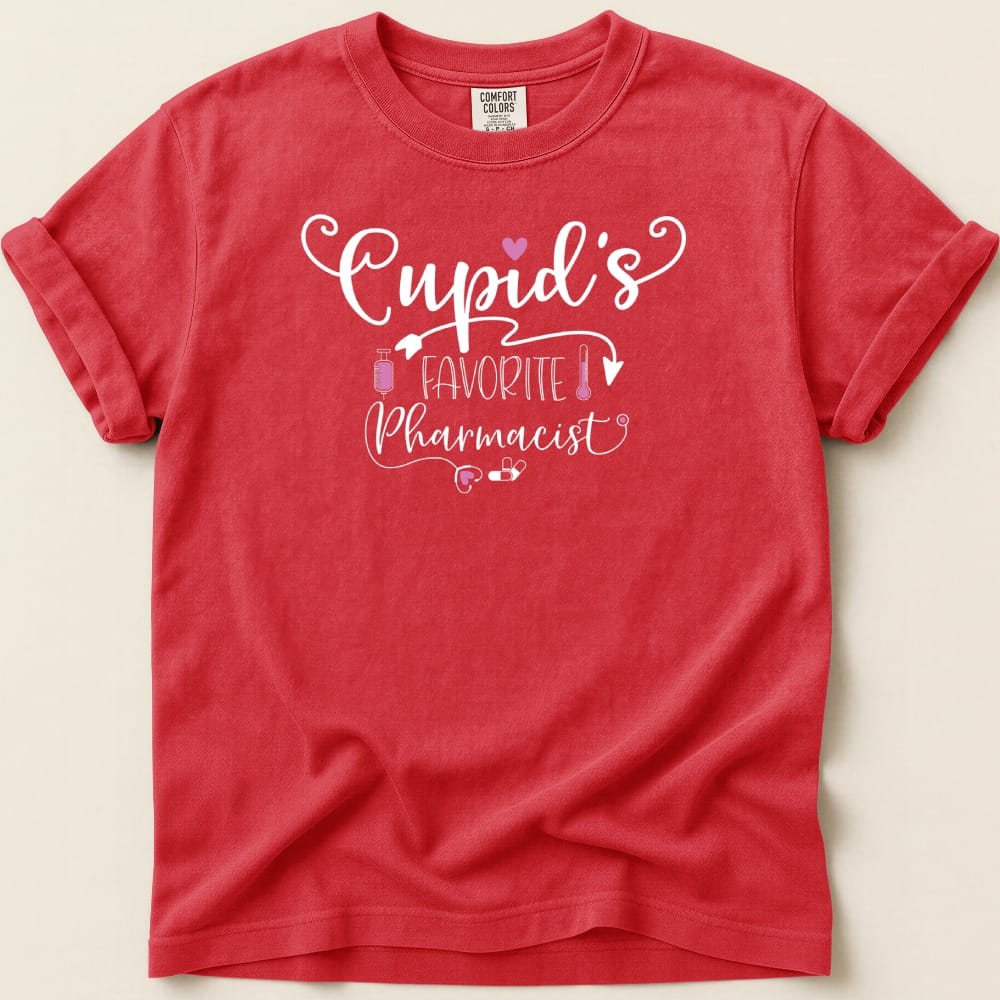 Cupid’s Favorite Pharmacist Tee - Adverse Reactions
