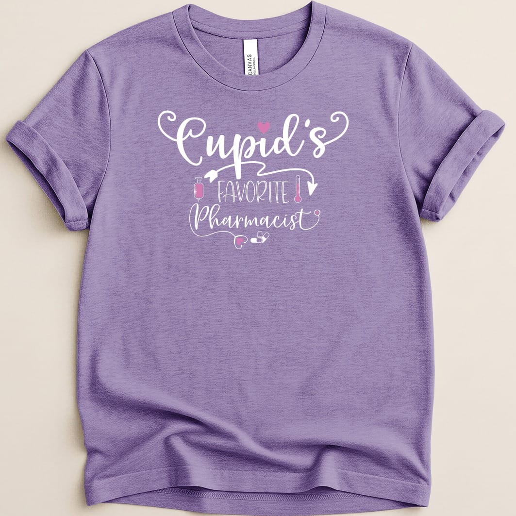Cupid’s Favorite Pharmacist Tee - Adverse Reactions