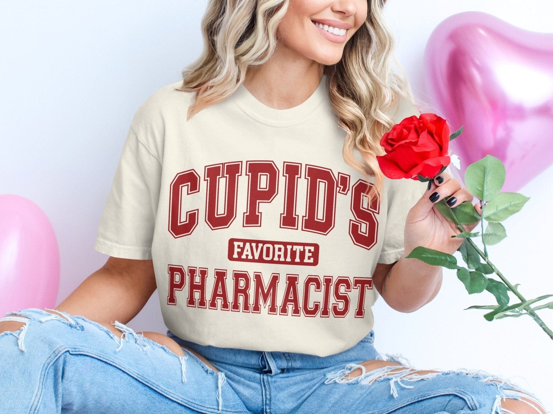 Cupid’s Favorite Pharmacist Tee - Pharmacy Apparel for Pharmacists, Techs & Students