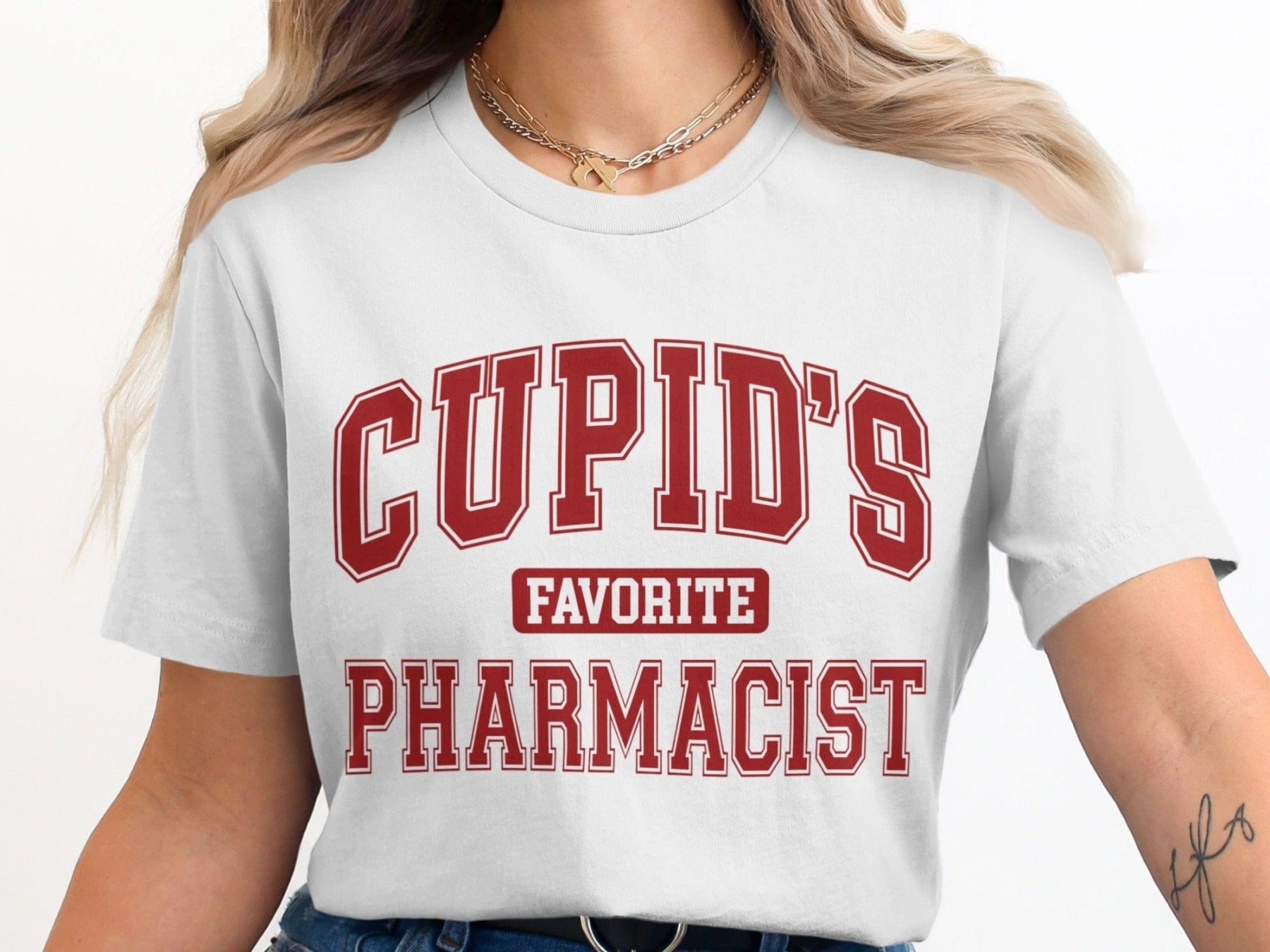 Cupid’s Favorite Pharmacist Tee - Pharmacy Apparel for Pharmacists, Techs & Students