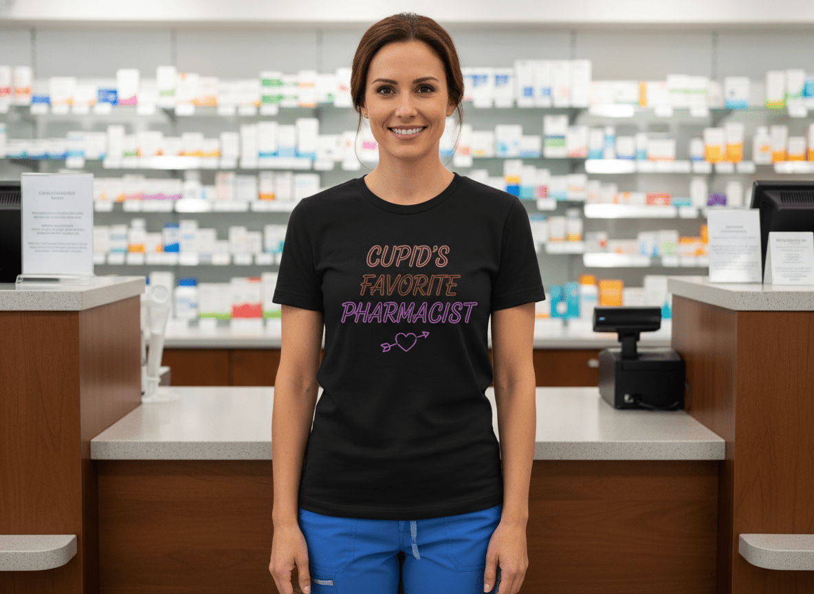 Cupid’s Favorite Pharmacist v3 Tee - Adverse Reactions