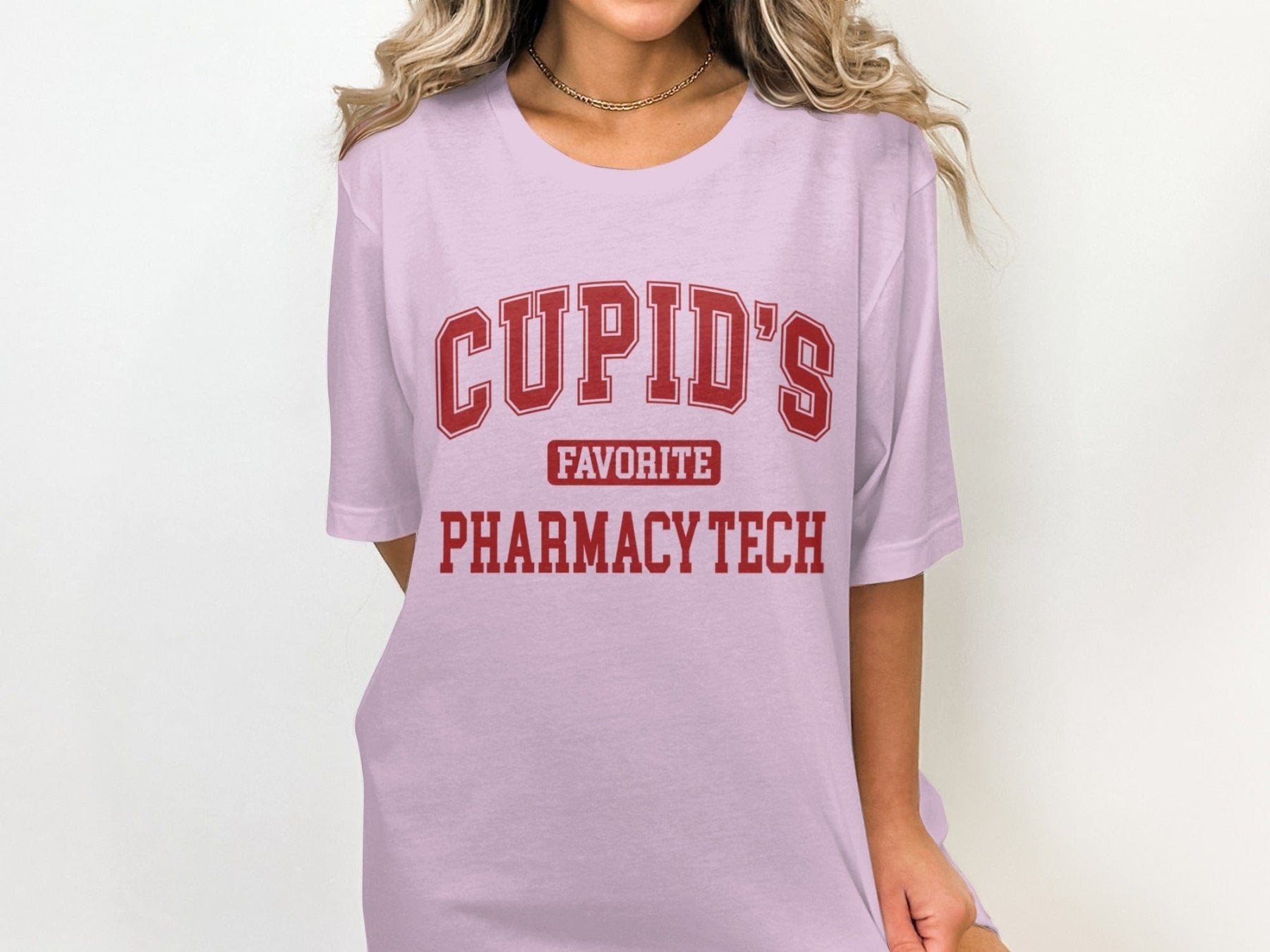 Cupid’s Favorite Pharmacy Tech Tee - Pharmacy Apparel for Pharmacists, Techs & Students