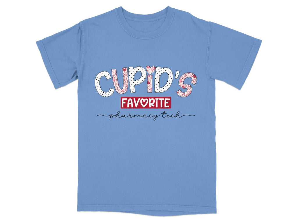 Cupid’s Favorite Pharmacy Tech Tee v2 - Pharmacy Apparel for Pharmacists, Techs & Students