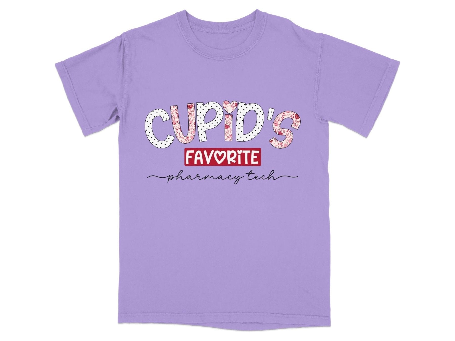 Cupid’s Favorite Pharmacy Tech Tee v2 - Pharmacy Apparel for Pharmacists, Techs & Students