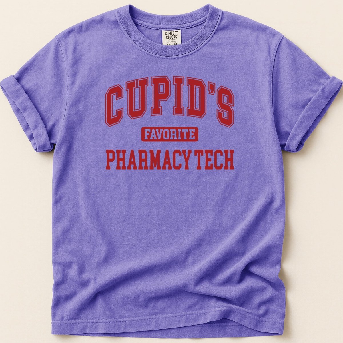 Cupid’s Favorite Pharmacy Tech v1 Tee - Adverse Reactions