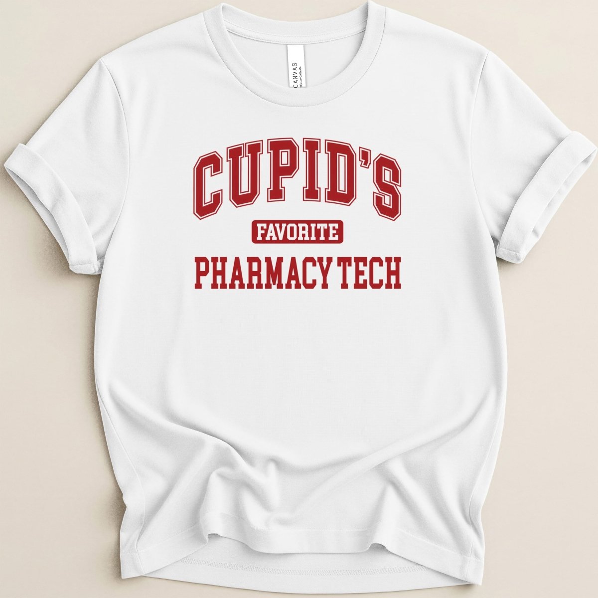 Cupid’s Favorite Pharmacy Tech v1 Tee - Adverse Reactions