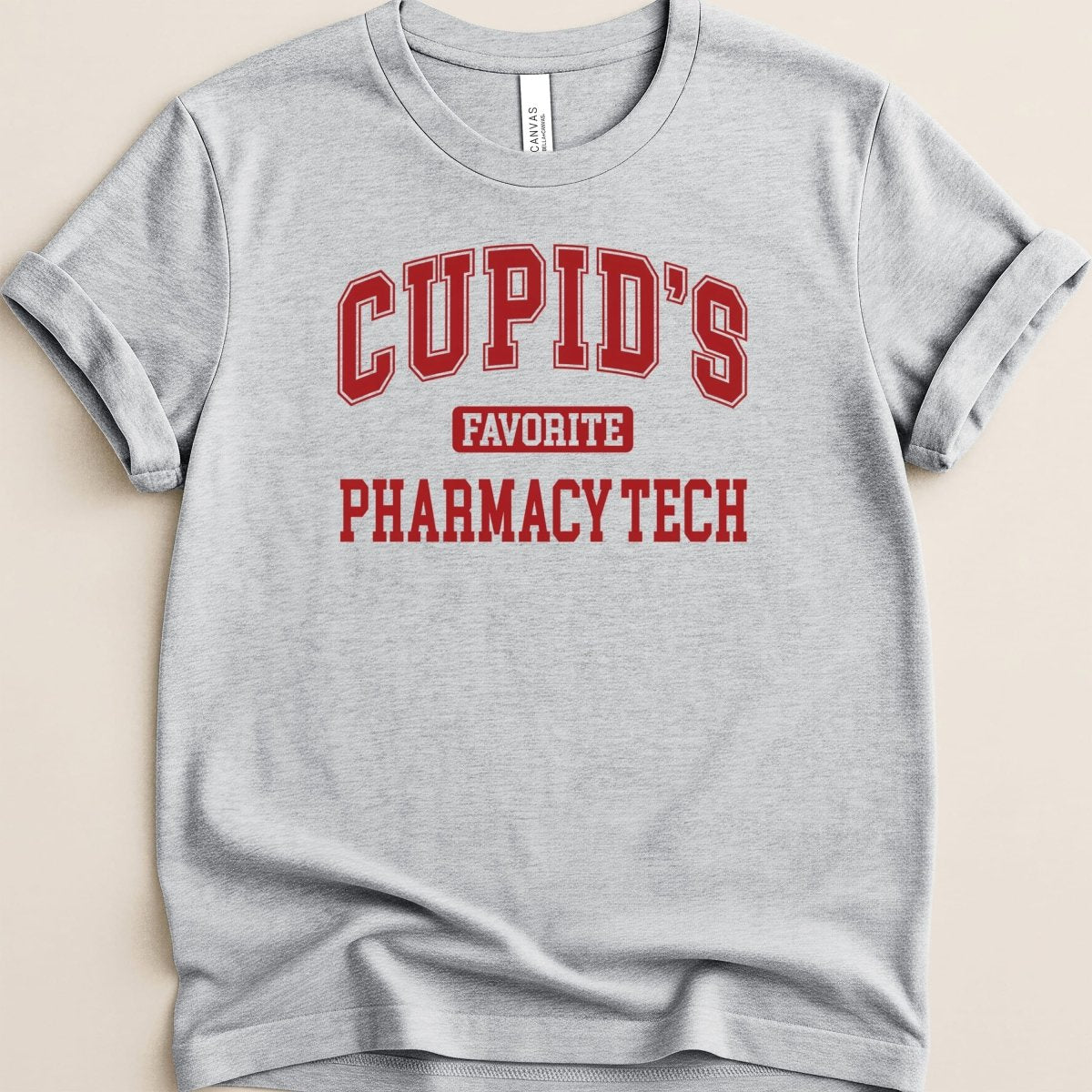 Cupid’s Favorite Pharmacy Tech v1 Tee - Adverse Reactions