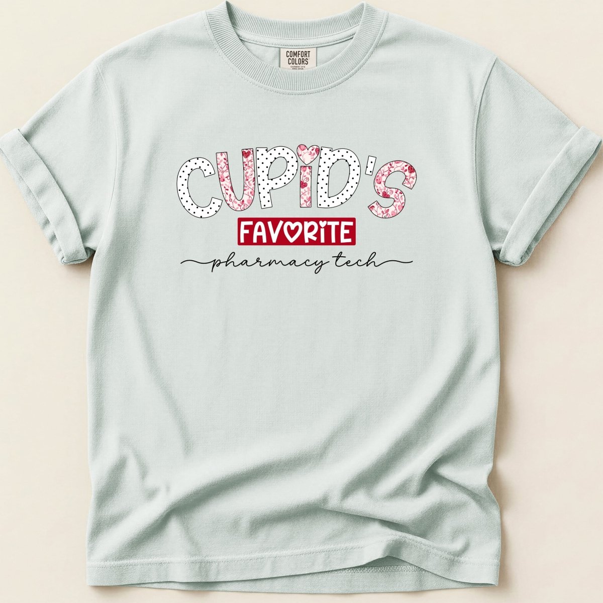 Cupid’s Favorite Pharmacy Tech v2 Tee - Adverse Reactions