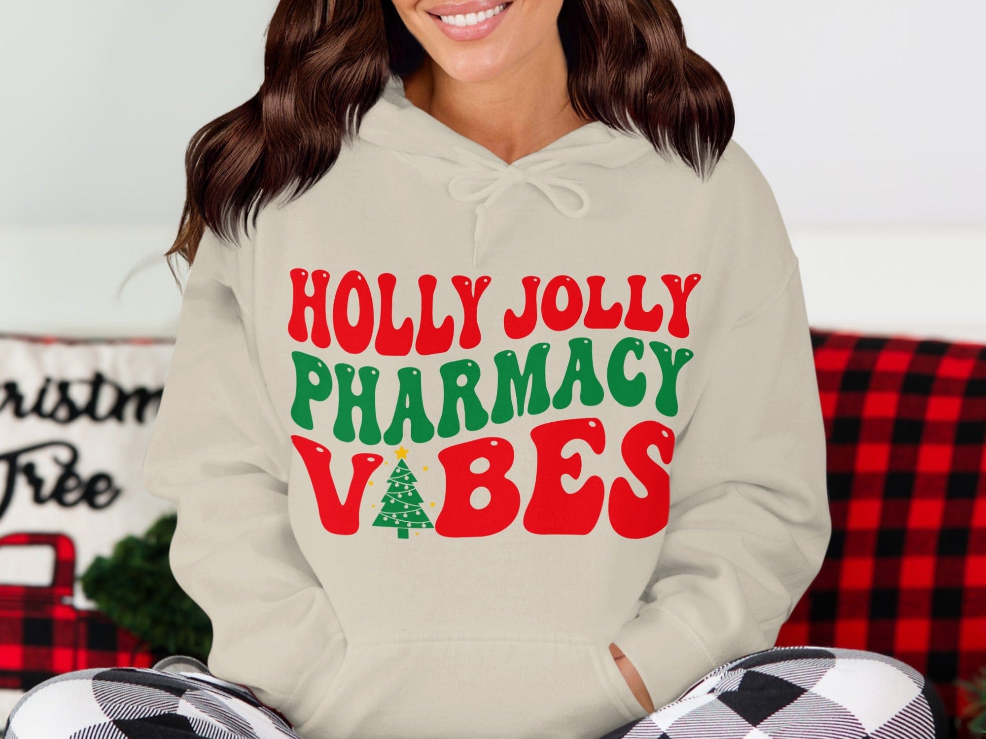 Holly Jolly Pharmacy Vibes Hoodie product type
