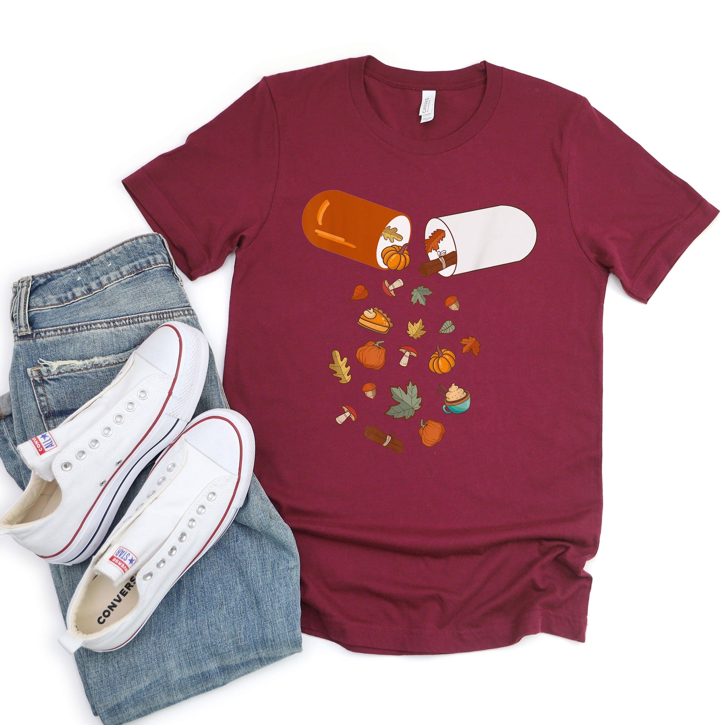 Fall Theme Capsule Graphic Print T-Shirt product type