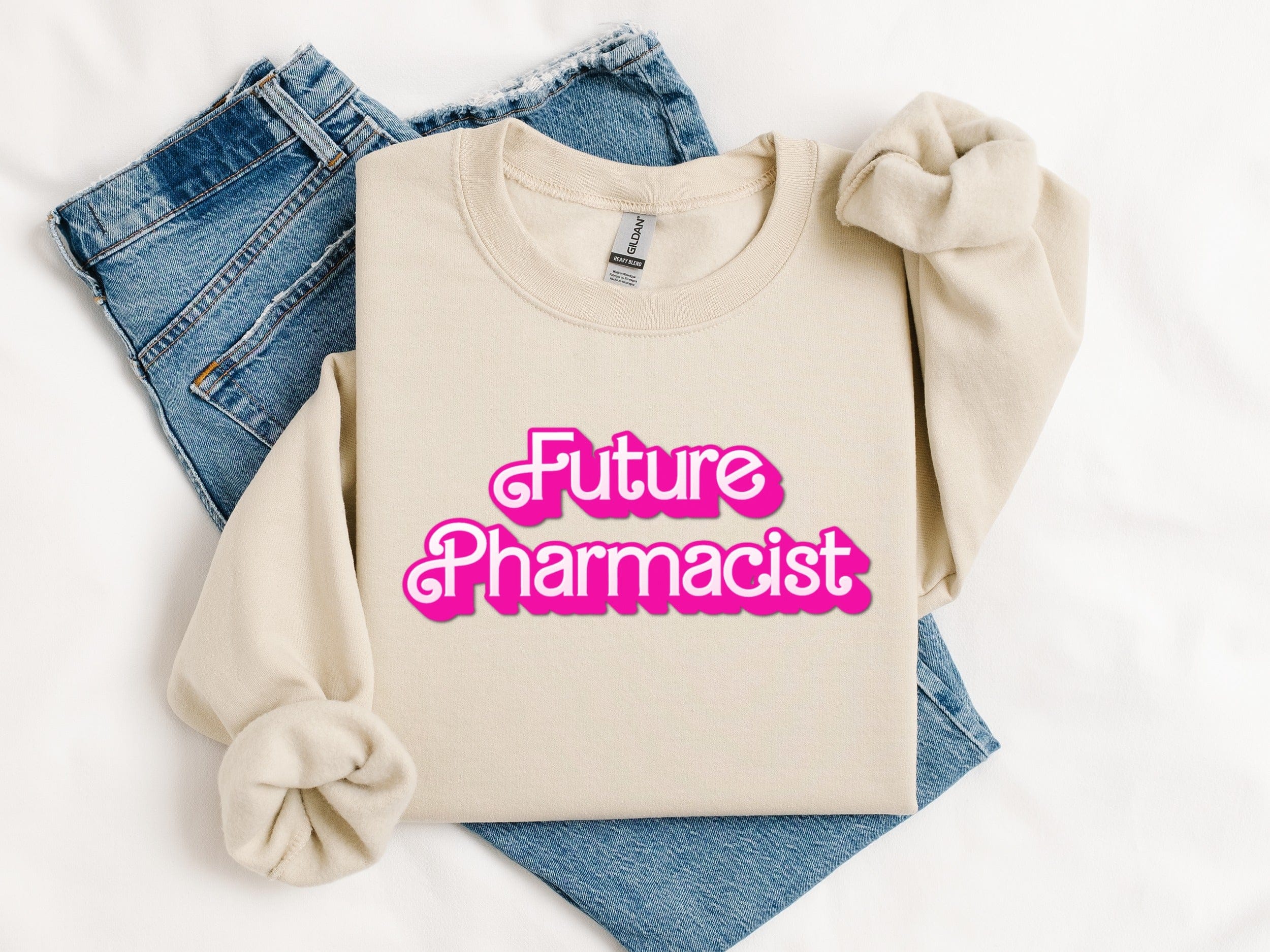 Future Pharmacist Graphic Pullover Sweater