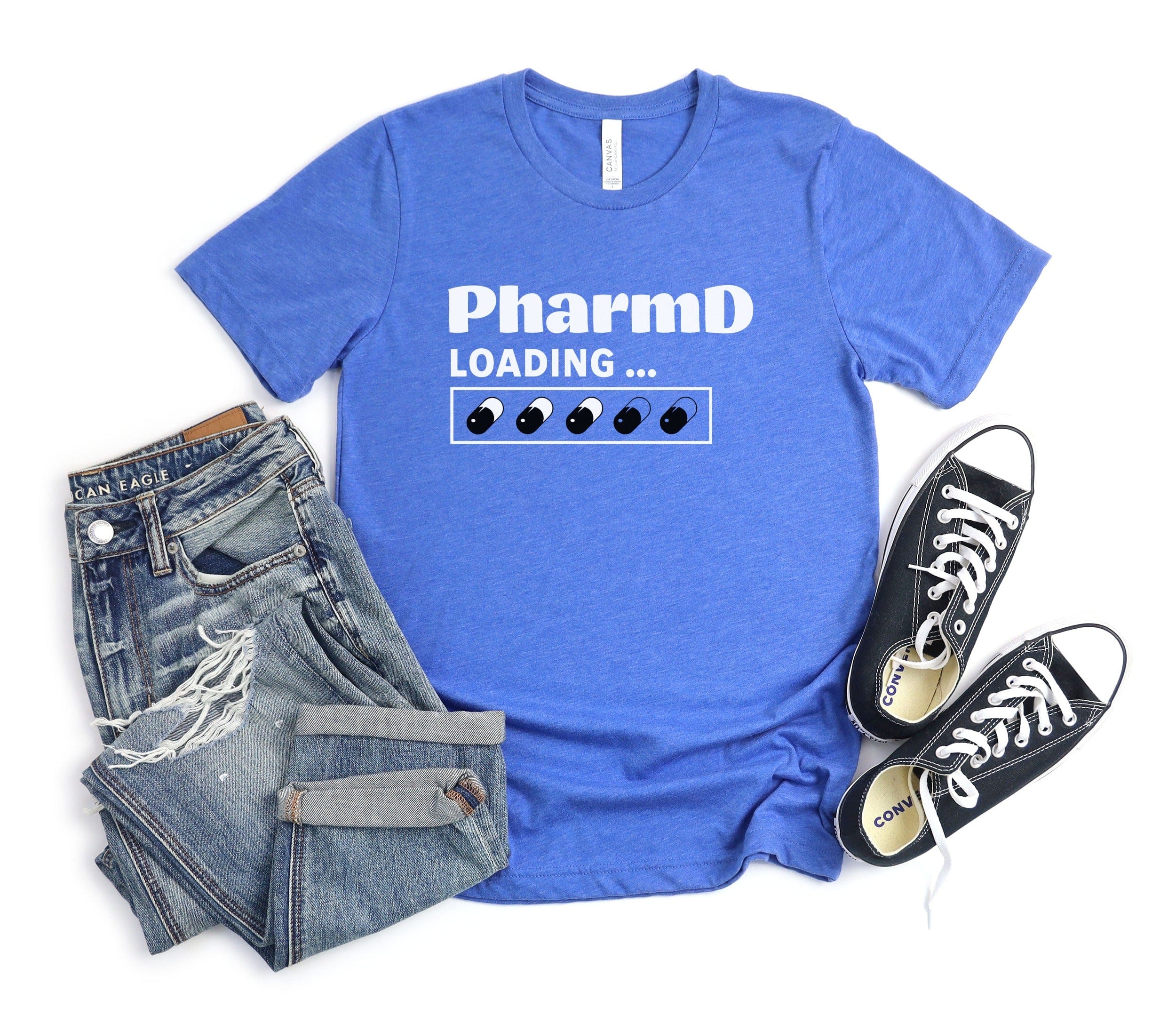 PharmD Loading Graphic T-Shirt Comfortable product type