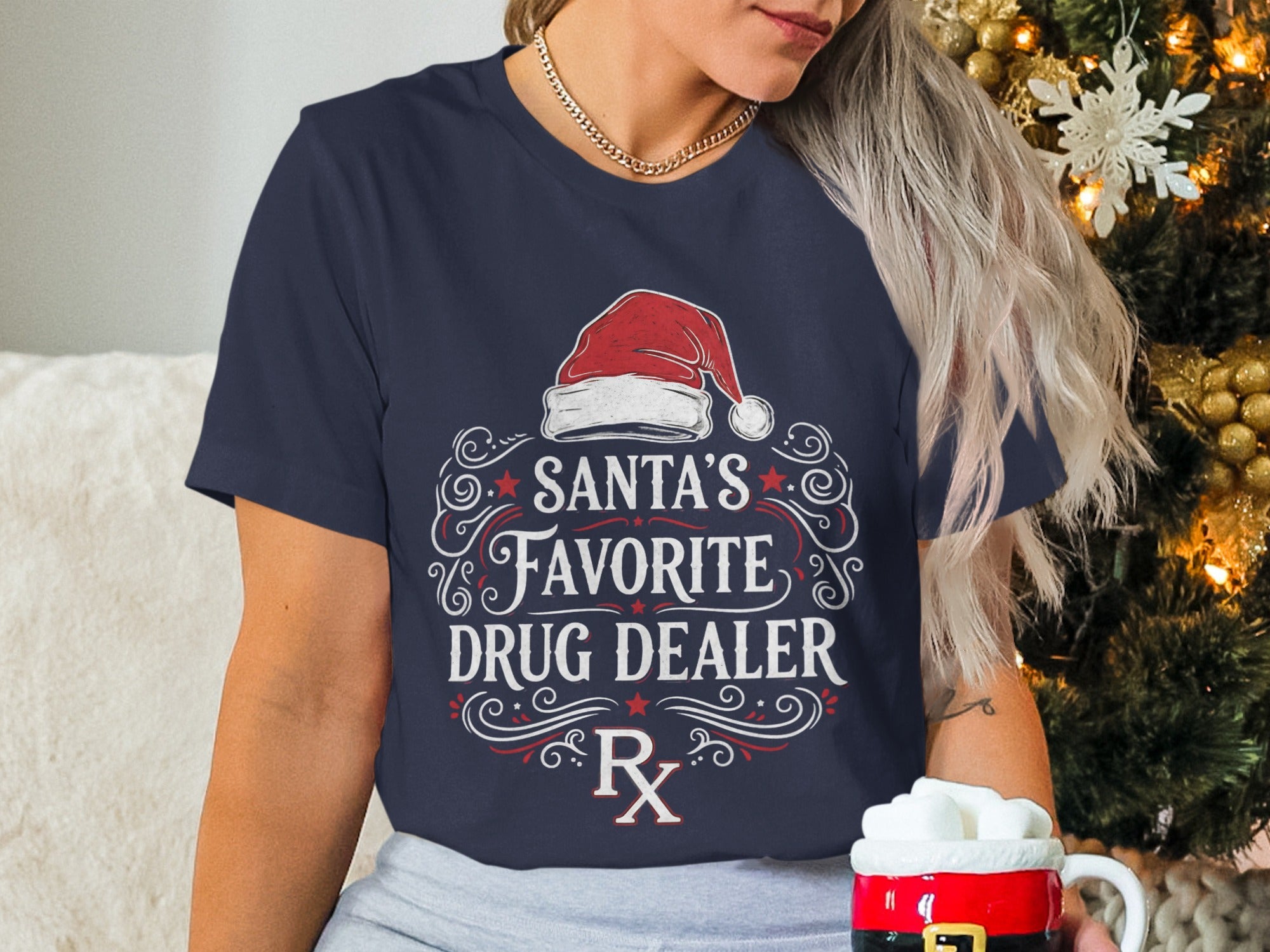 Santa's Favorite Drug Dealer Christmas Shirt