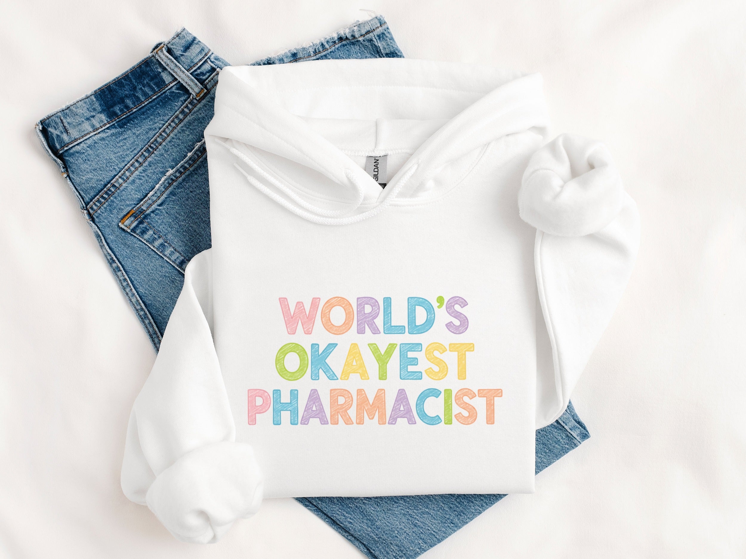 World's Okayest Pharmacist Hoodie