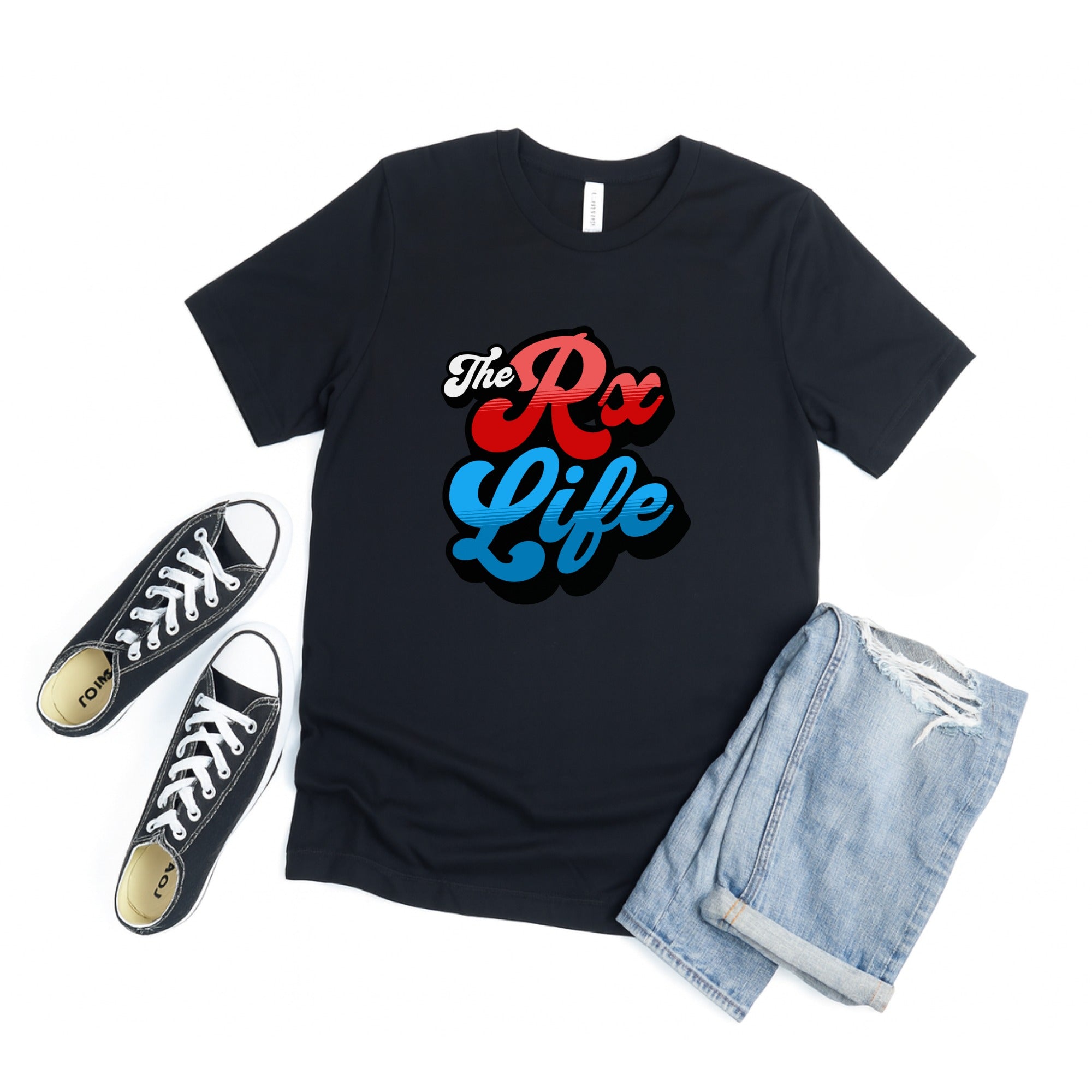 The Rx Life Graphic Tee Fashion Apparel Shirt