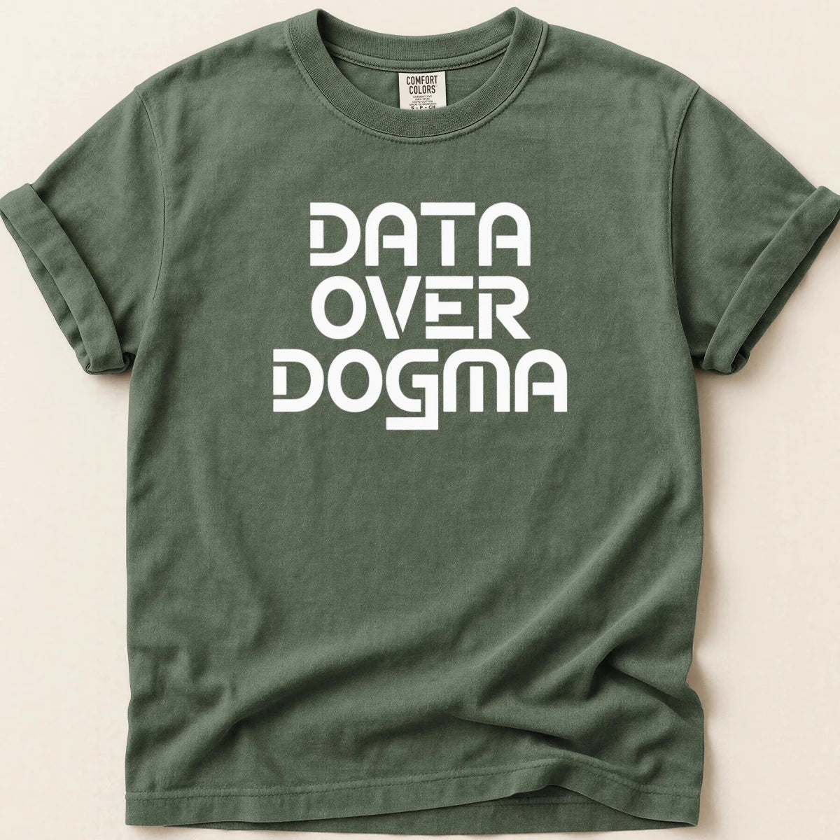 Data Over Dogma v2 Tee - Adverse Reactions